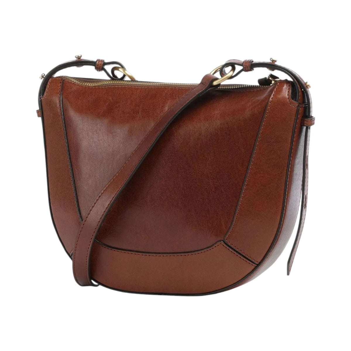 The Bridge Tracolla Grande Cuoio Linea Fedora in Pelle da Donna