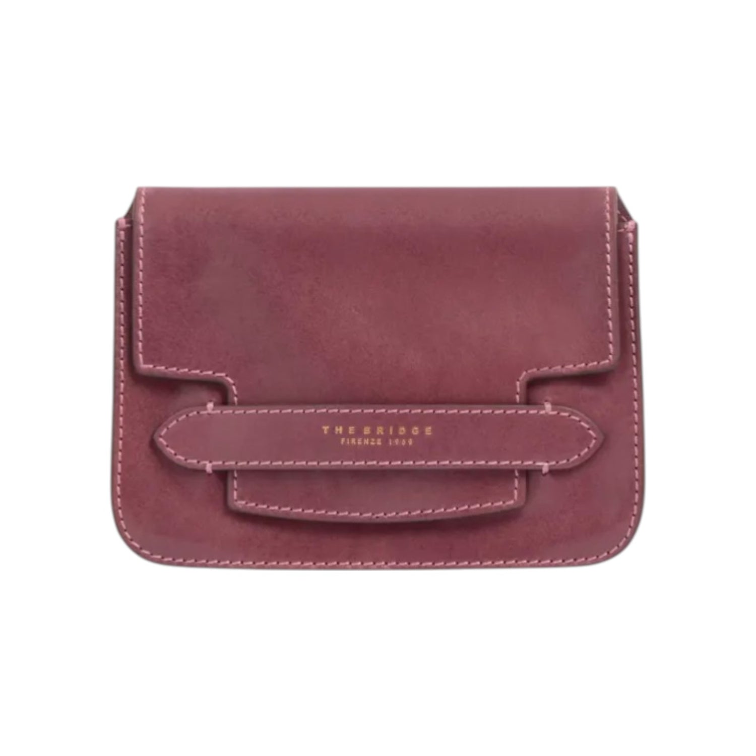 The Bridge Tracolla Donna Linea Lucrezia in Pelle Orchidea