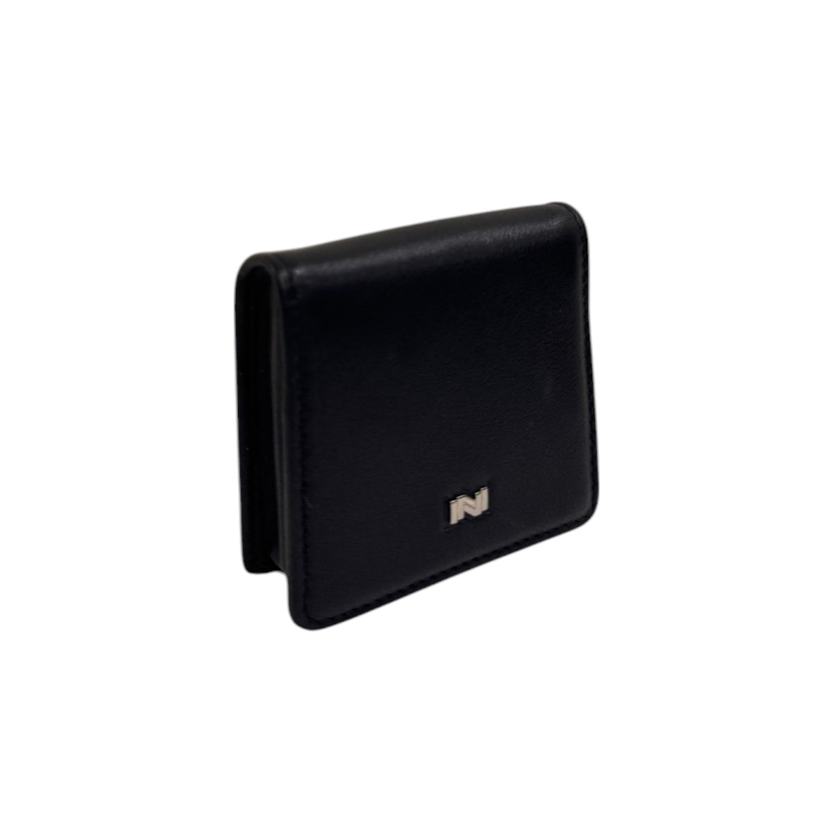 Nannini Firenze Portamonete Piccolo Unisex in Pelle Caracas Nero
