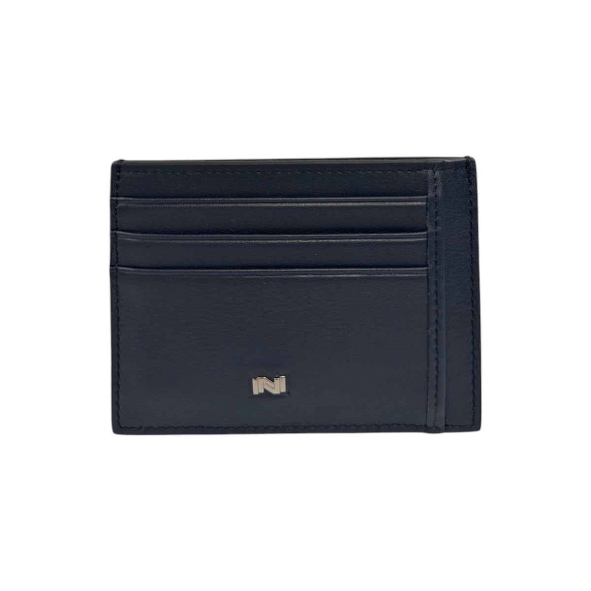 Nannini Firenze Portacarte Uomo in Pelle Caracas Blu