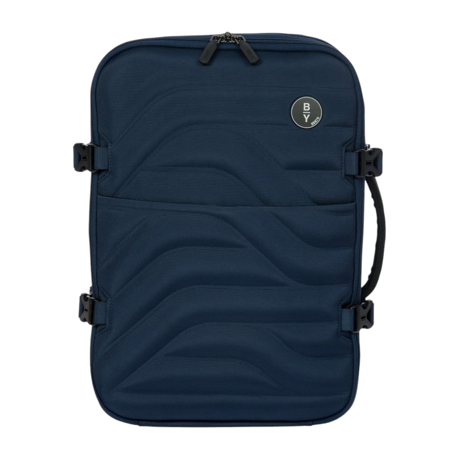 Bric's Zaino da Viaggio Unisex in Tessuto Blu con Due Divisori