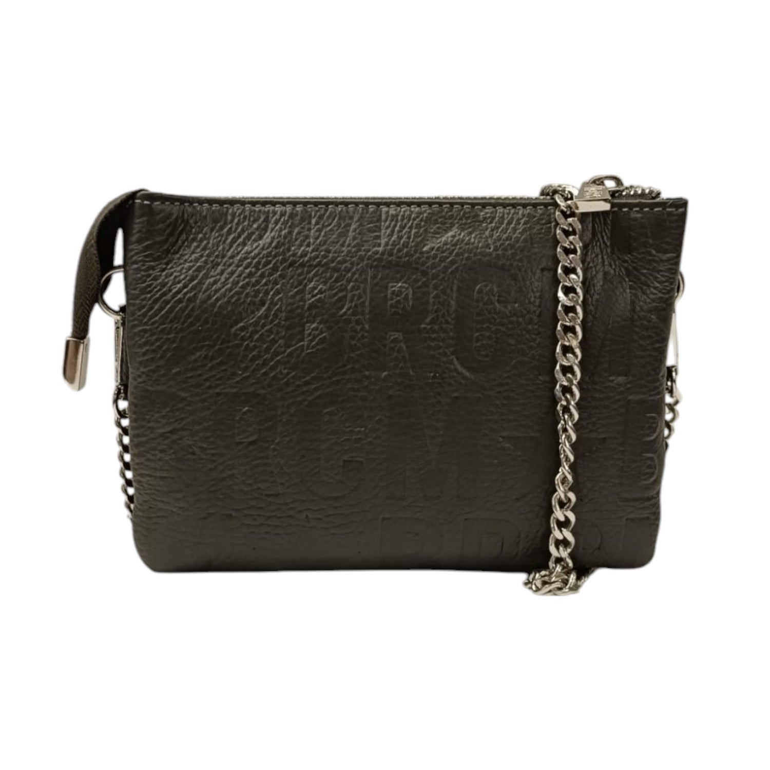 M Brc Tracolla Grigia Logata Linea Jolly Macro da Donna