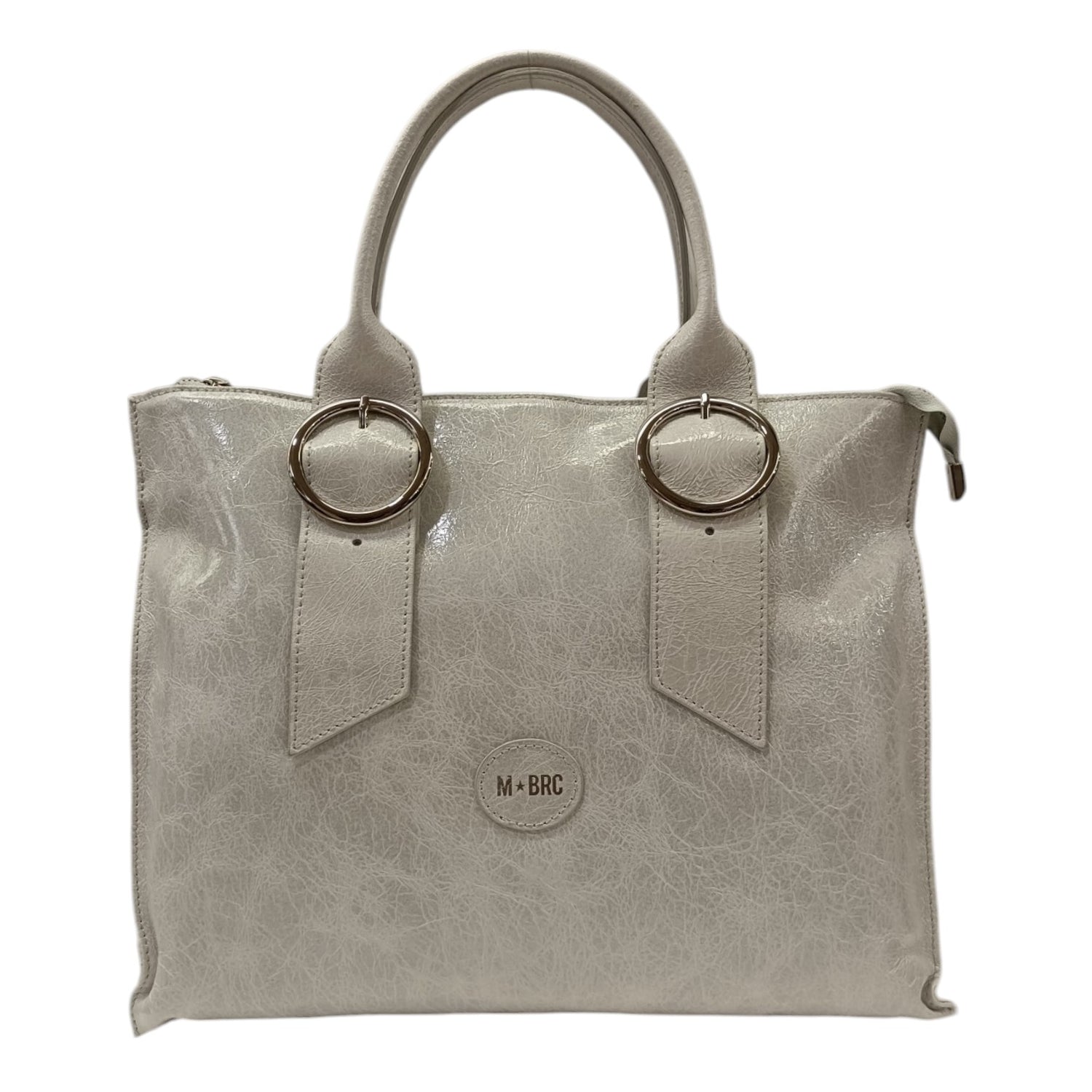 M Brc Borsa a Mano Perla Linea Naplak da Donna