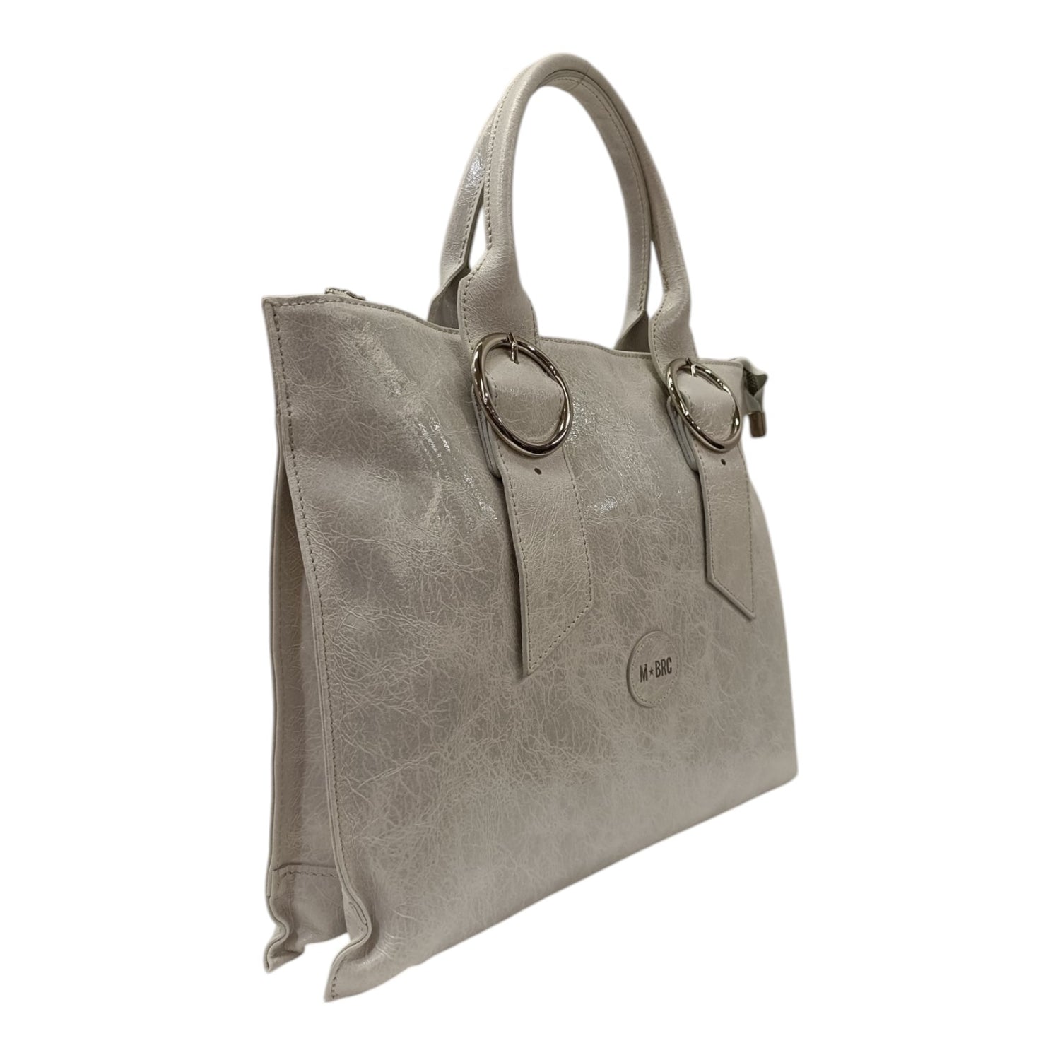 M Brc Borsa a Mano Perla Linea Naplak da Donna