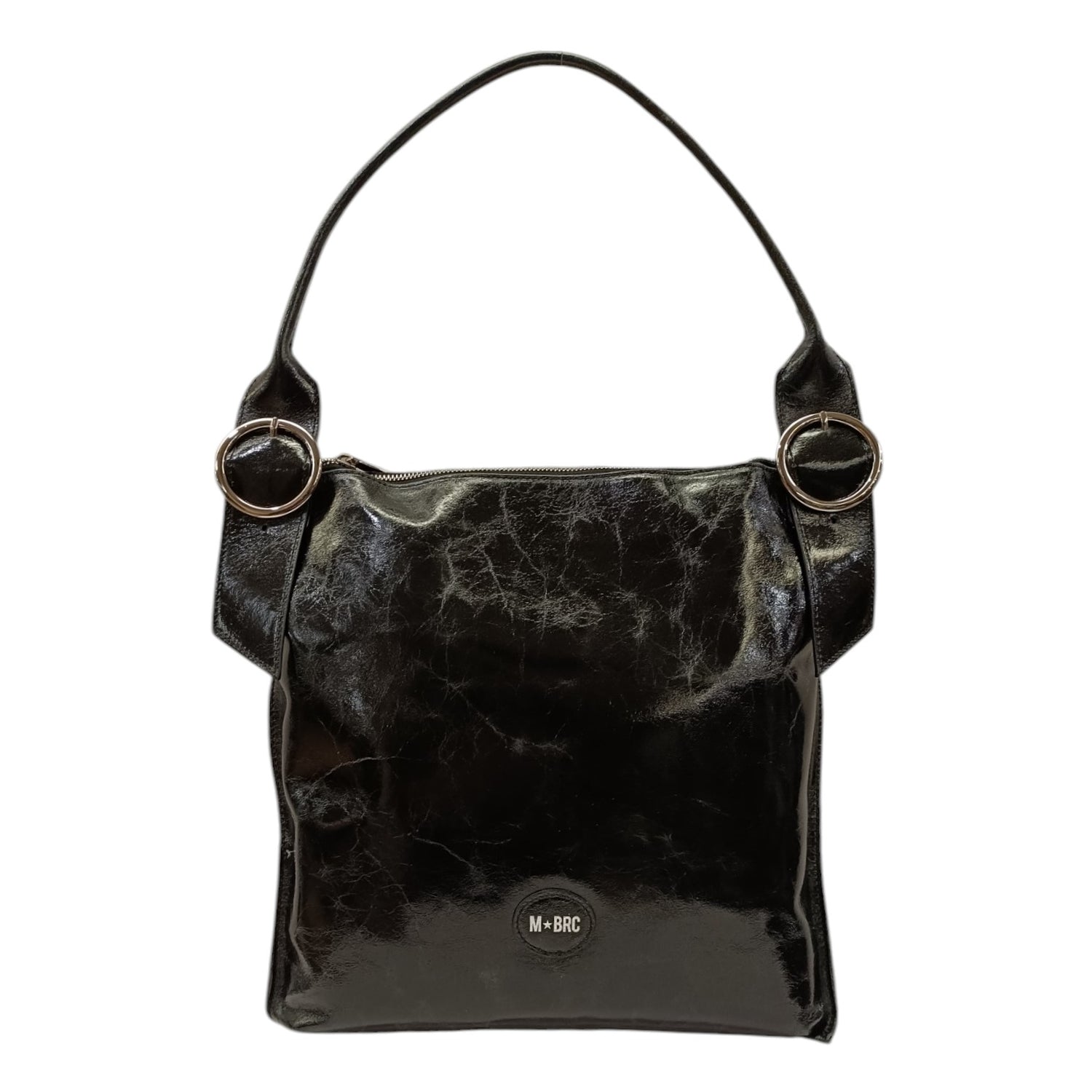 M Brc Borsa a Spalla Nera Linea Naplak da Donna