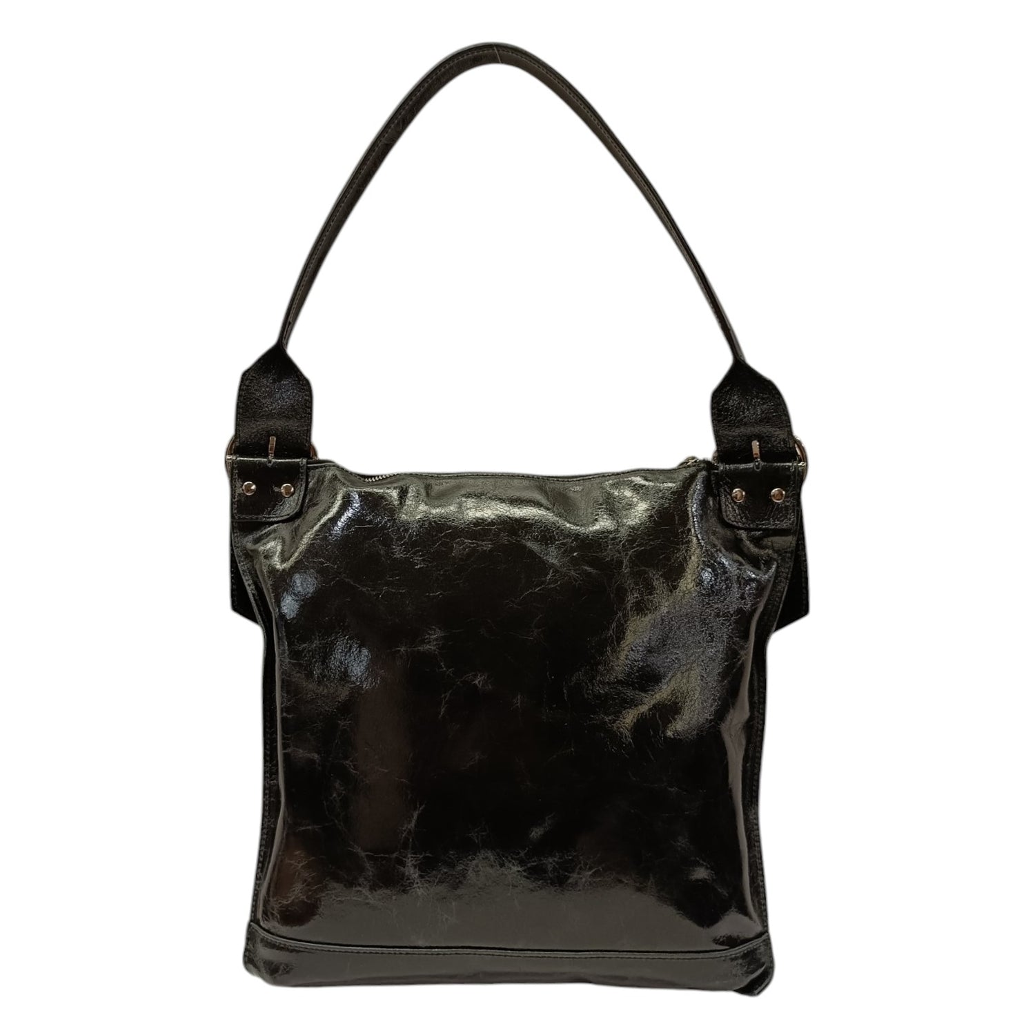 M Brc Borsa a Spalla Nera Linea Naplak da Donna