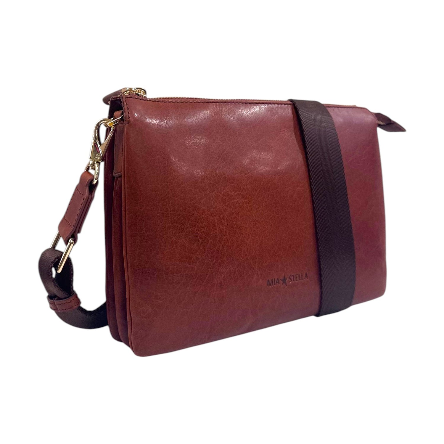 Mia Stella Tracolla Cuoio in Pelle da Donna