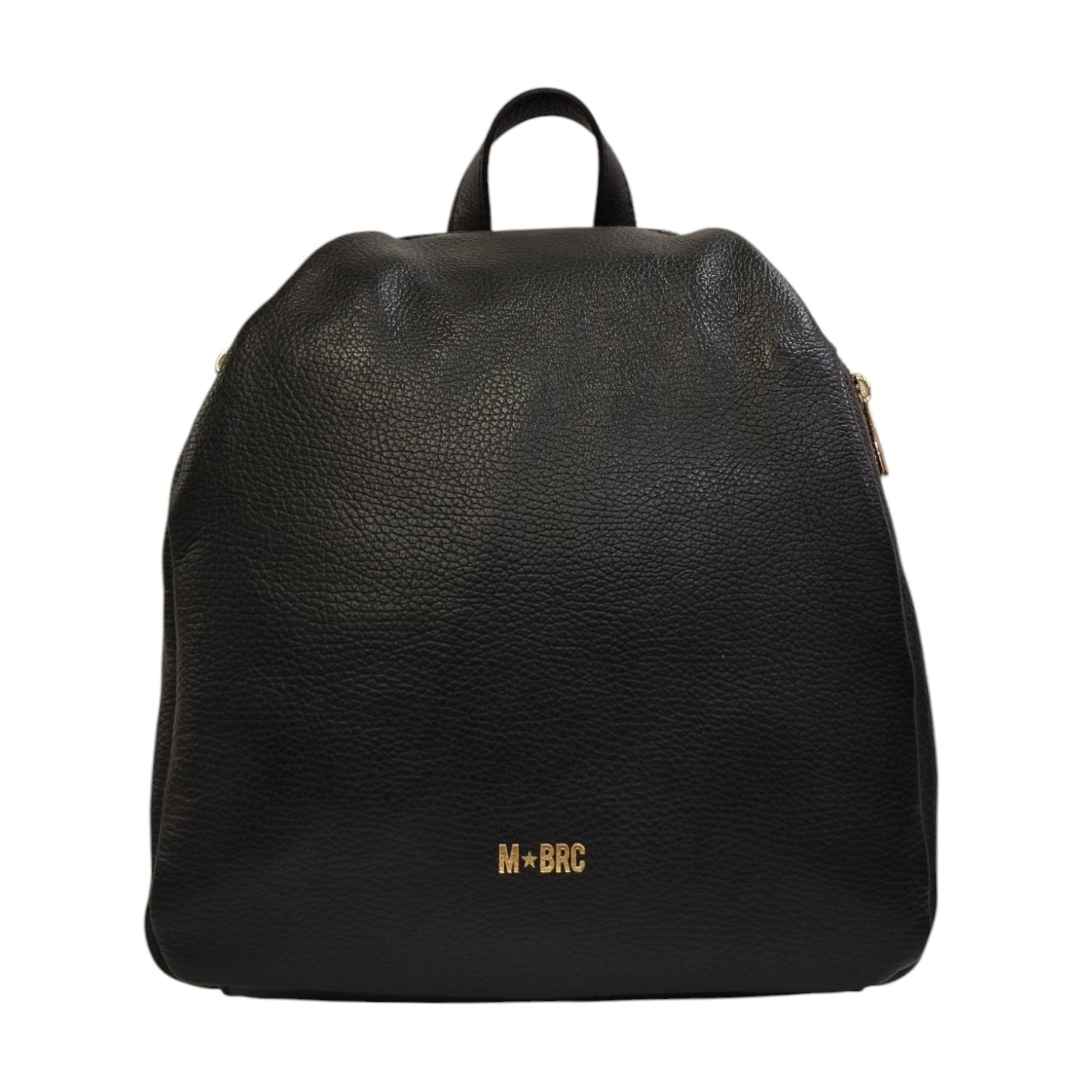 M Brc Zaino Nero Linea Obona con Tasche Laterali da Donna