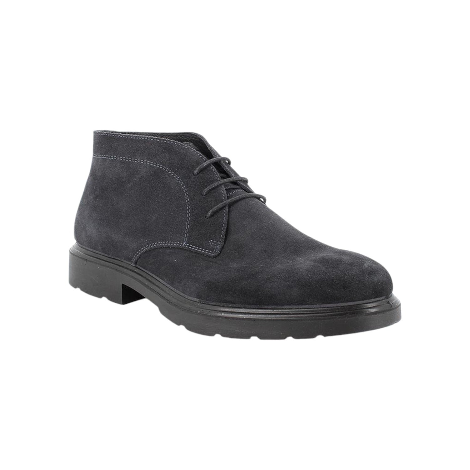 Igi&Co Polacchino Blu in Camoscio da Uomo