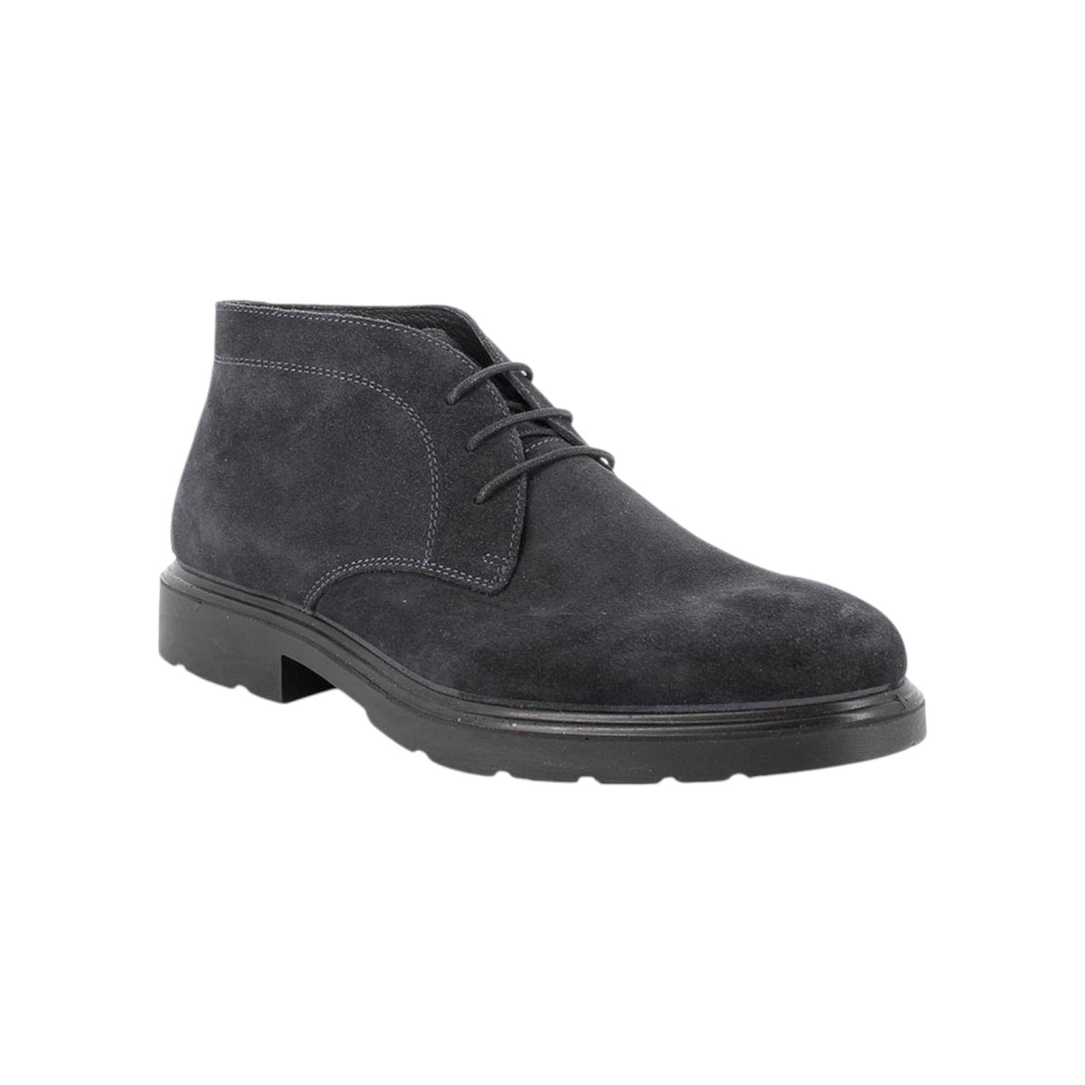 Igi&Co Polacchino Blu in Camoscio da Uomo