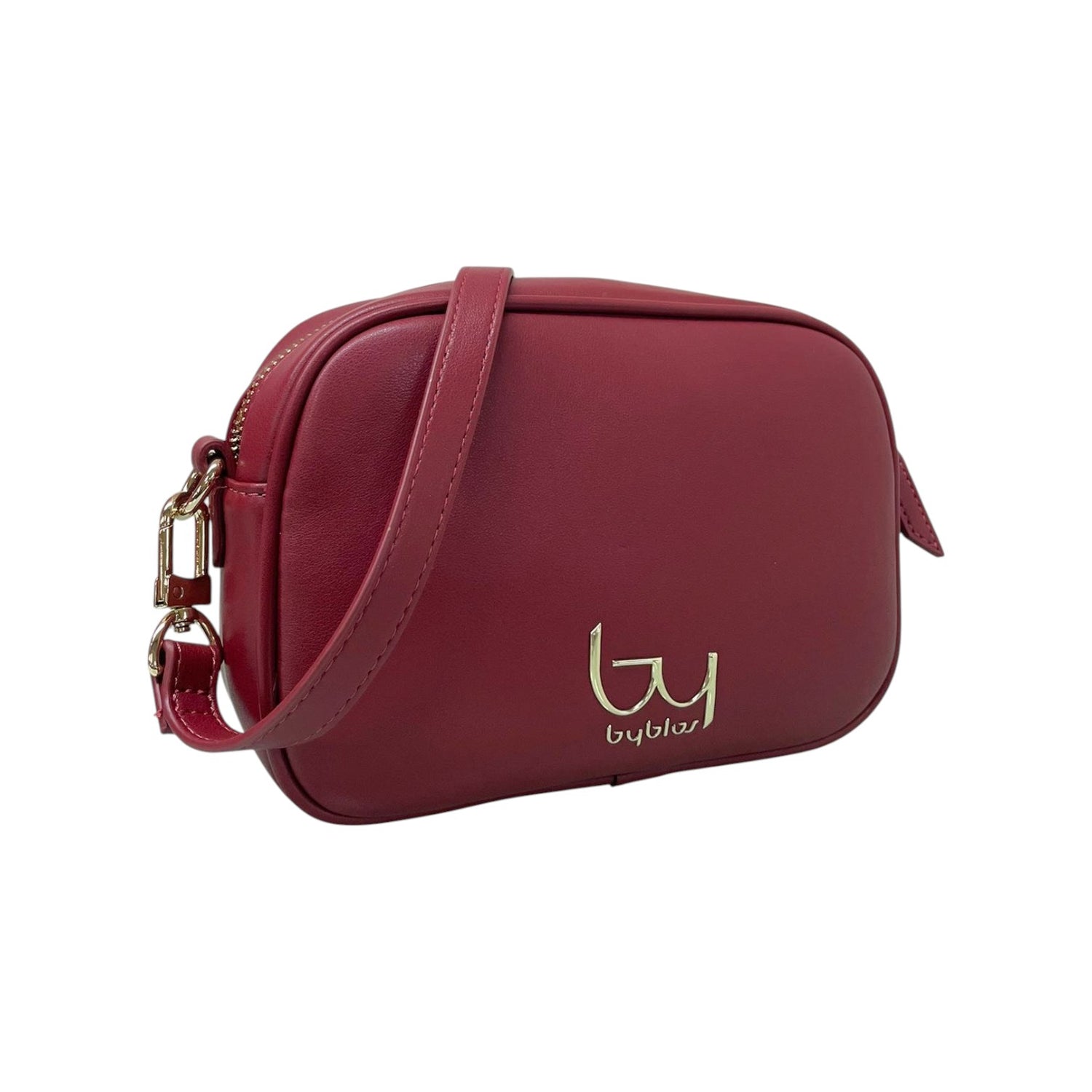 By Byblos Camera Bag Donna in Ecopelle Rosso Scuro con Tracolla
