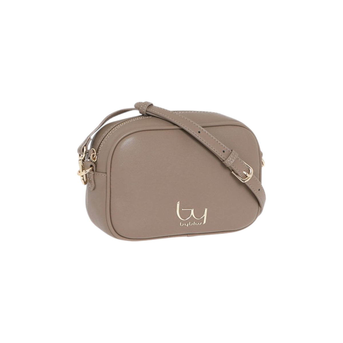 By Byblos Camera Bag Donna in Ecopelle Tortora con Tracolla