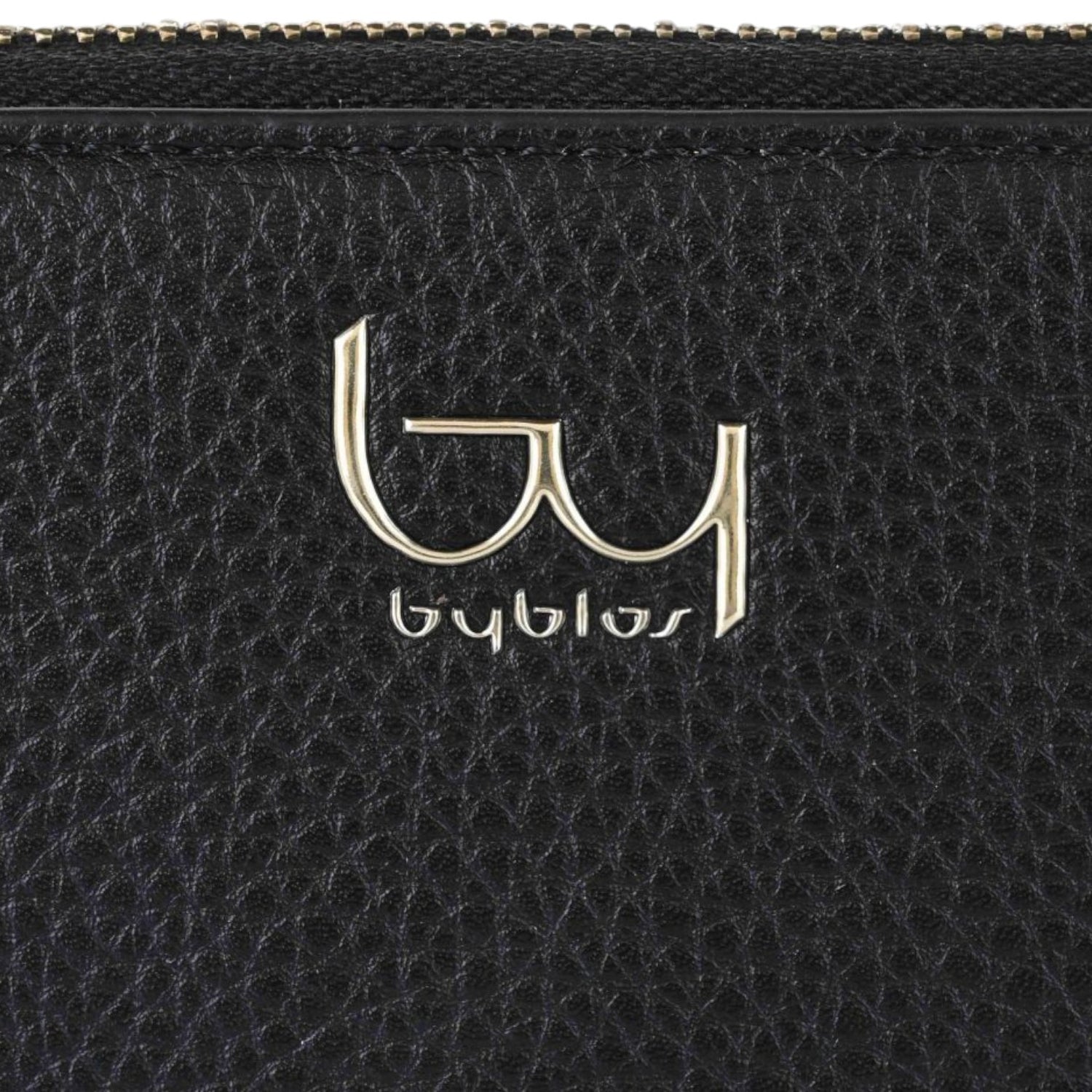 By Byblos Portafoglio Donna in Ecopelle Nera con Portacarte