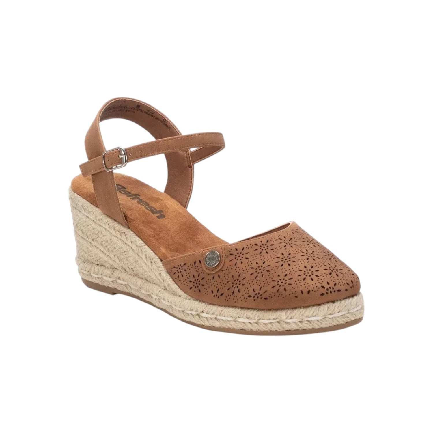 Refresh Espadrillas Camel con Zeppa da Donna