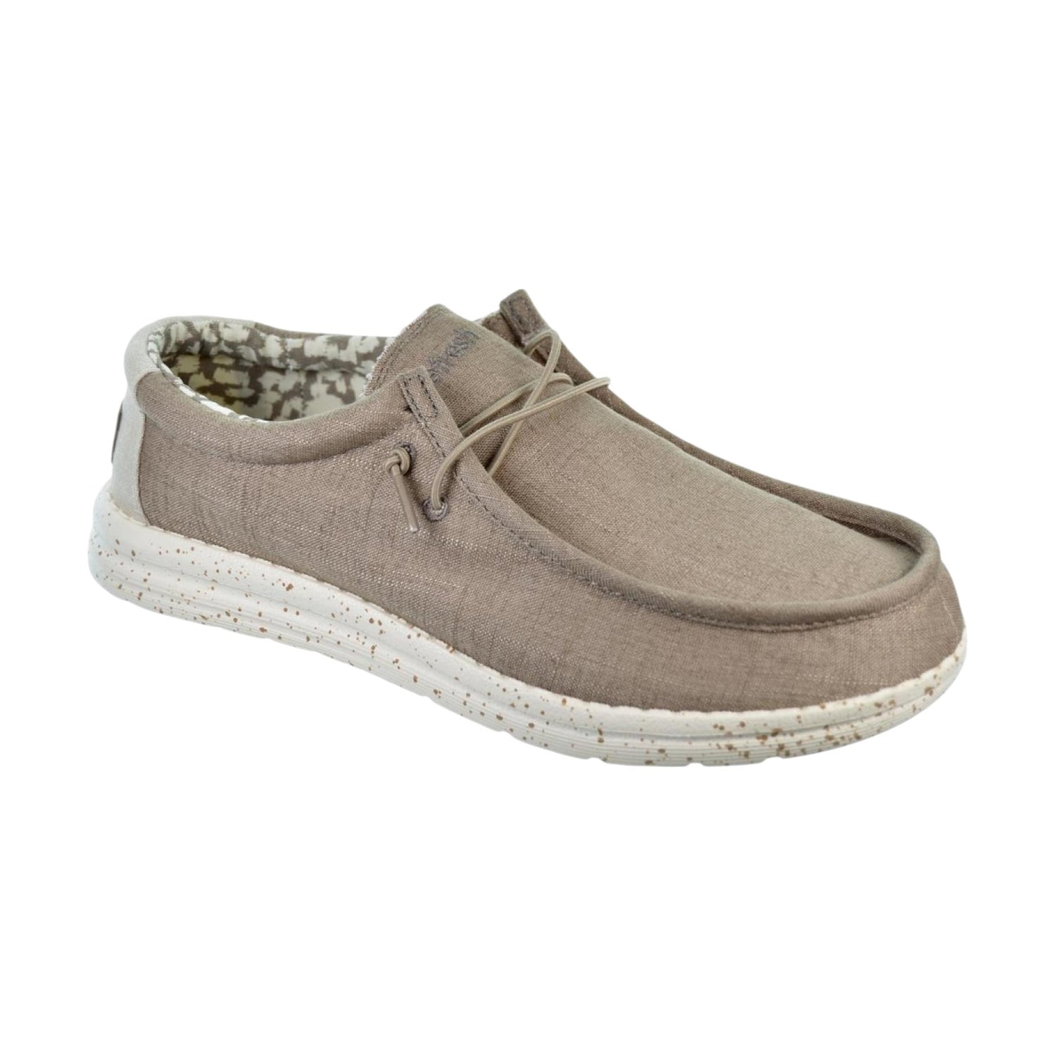 Refresh Mocassino Taupe in Tessuto da Uomo