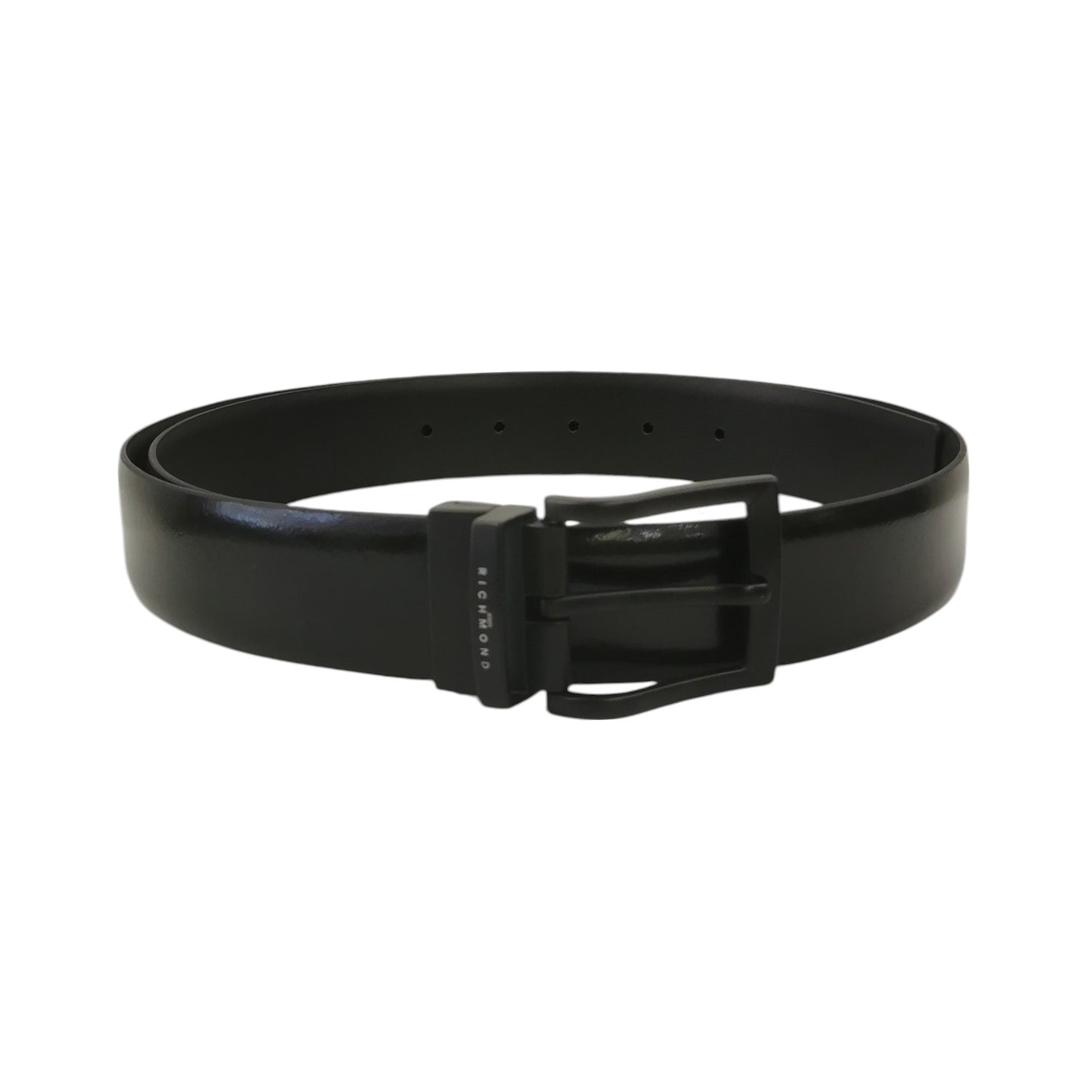 John Richmond Cintura Nera Semilucida da Uomo