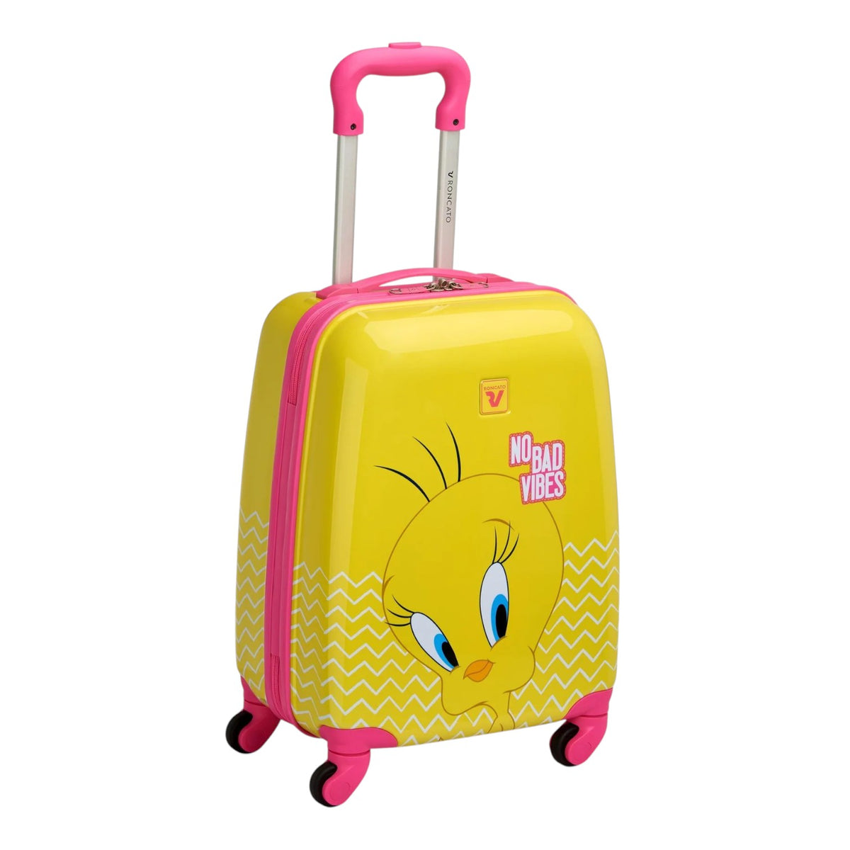 Roncato Trolley Piccolo Bambina in Abs Looney Tunes Tweety