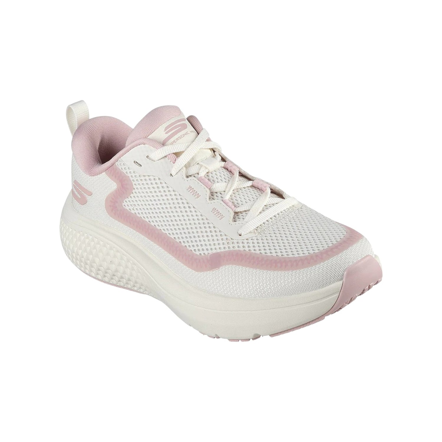 Skechers Sneakers Naturale Rosa Go Run Supersonic Max da Donna