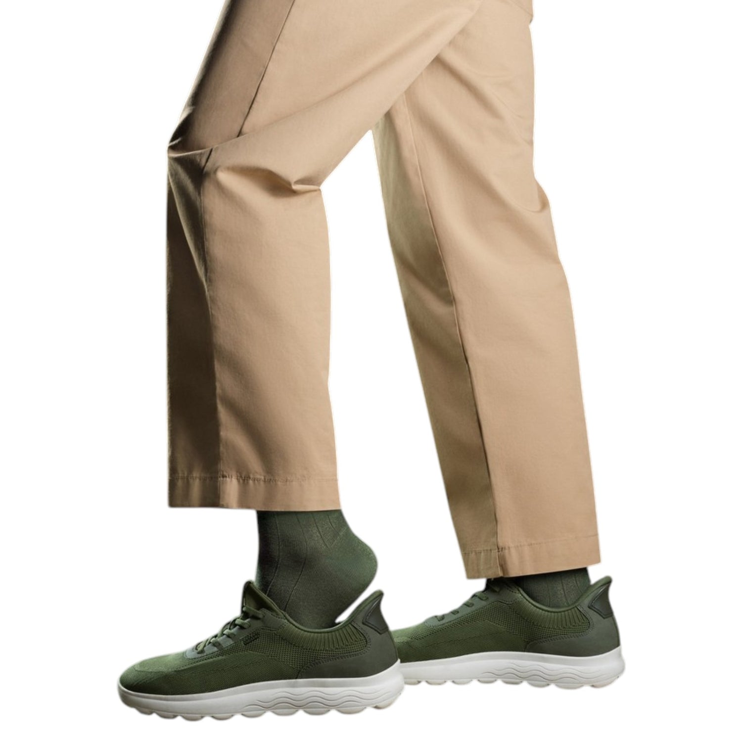 Geox Slip On Uomo Spherica Plus in Tessuto Muschio