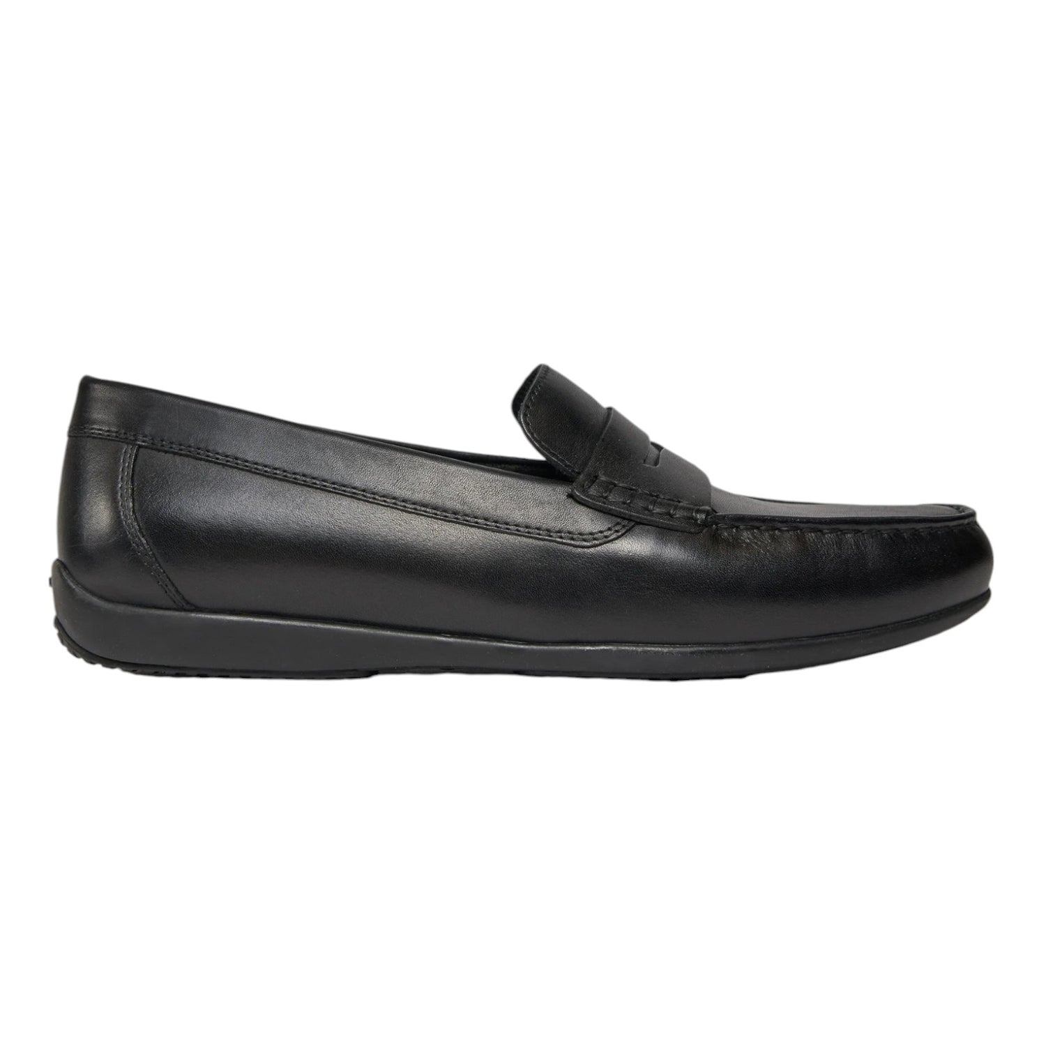 Geox Mocassino Nero in Pelle da Uomo