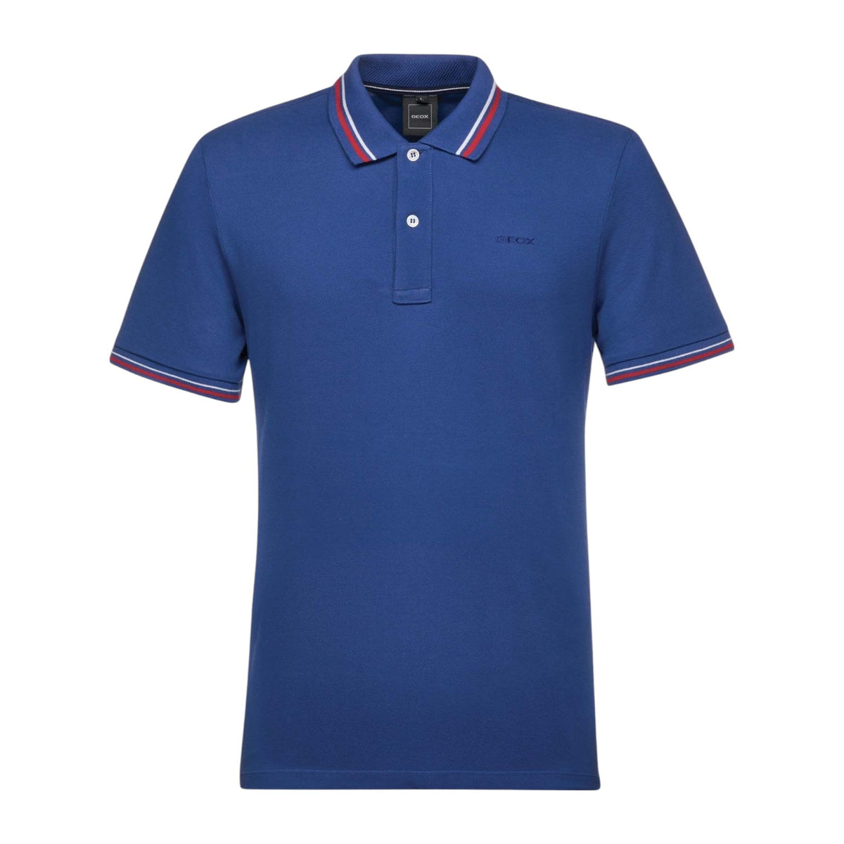 Geox Polo Piquet Bluette a Manica Corta da Uomo