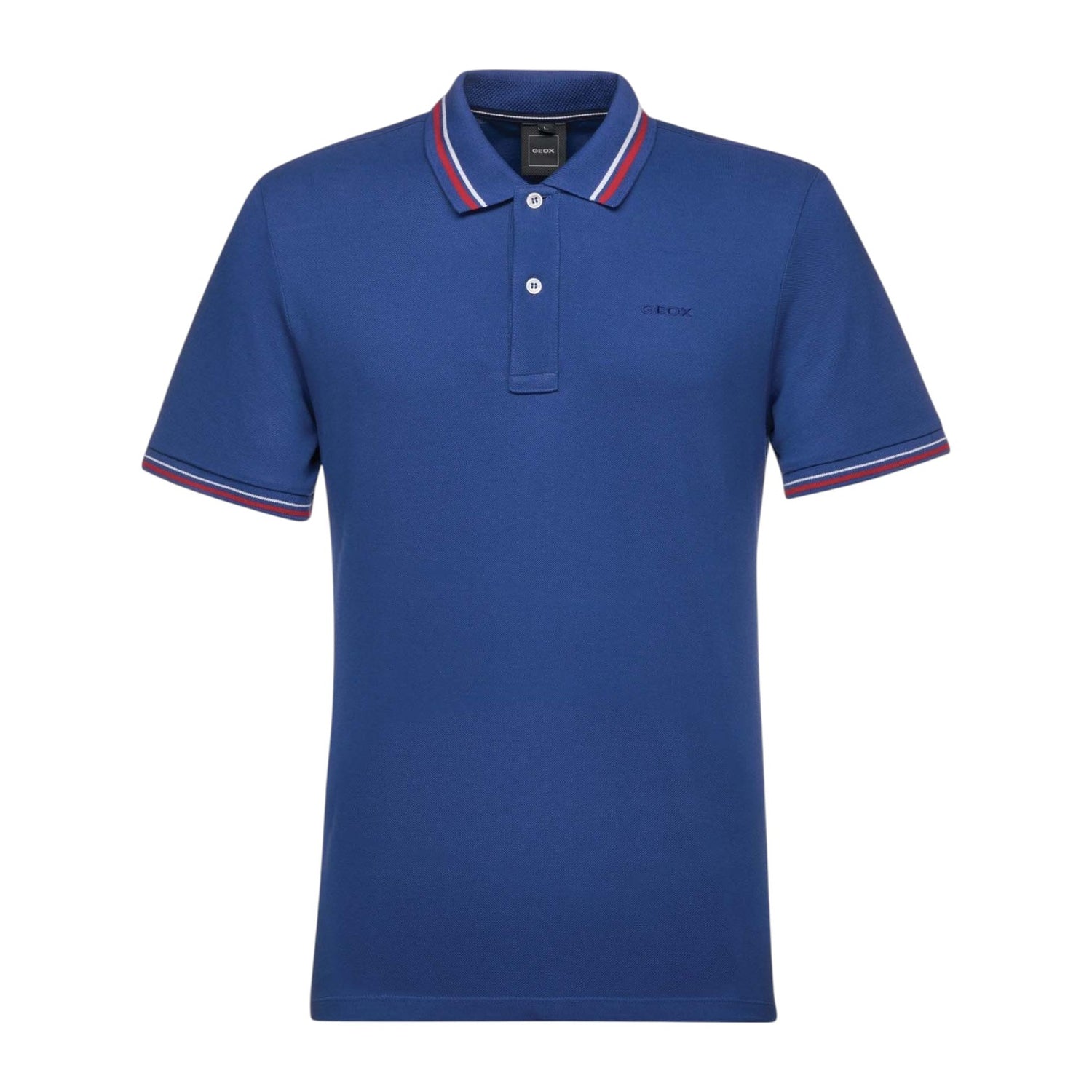 Geox Polo Piquet Bluette a Manica Corta da Uomo