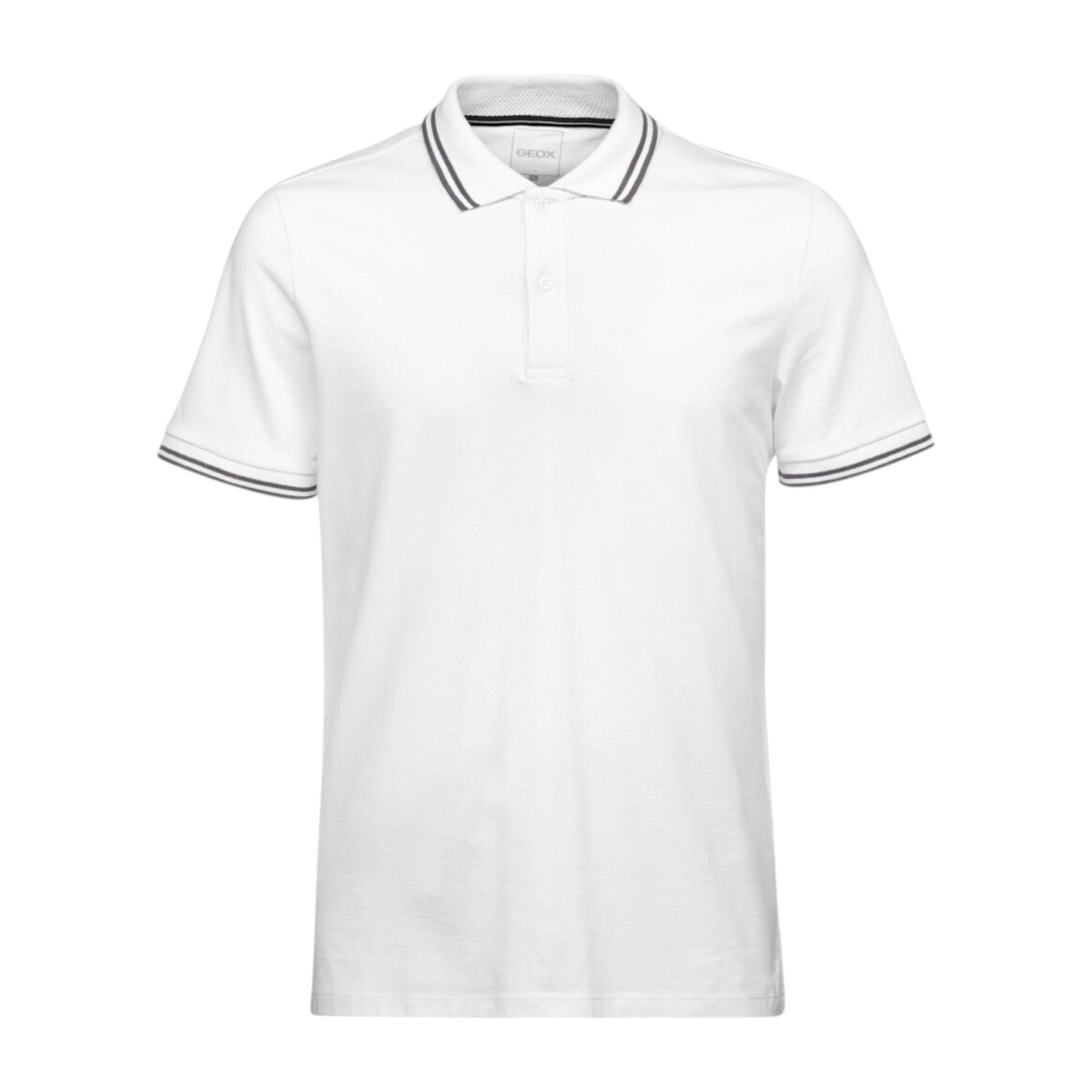 Geox Polo B Bianca a Manica Corta da Uomo