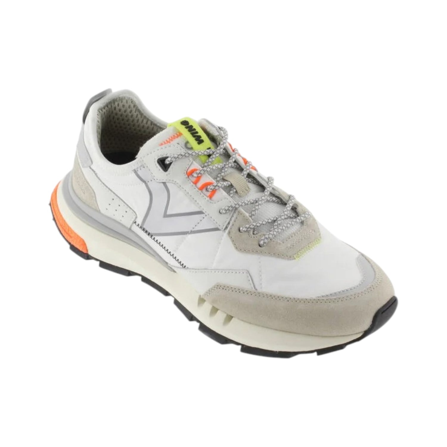 Victoria Sneakers Bianca in Camoscio e Tessuto da Uomo