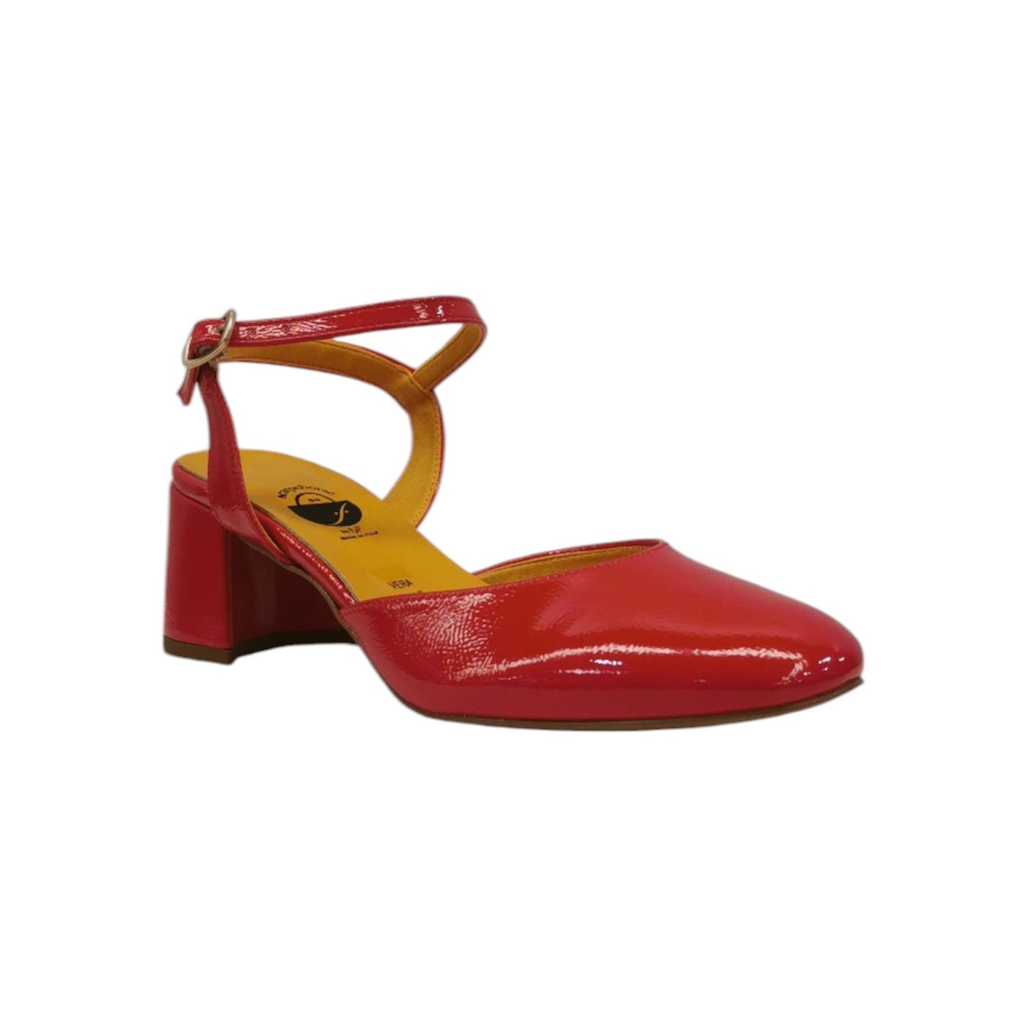 Scarpeborseonline Chanelle Rosso in Vernice t.6 da Donna