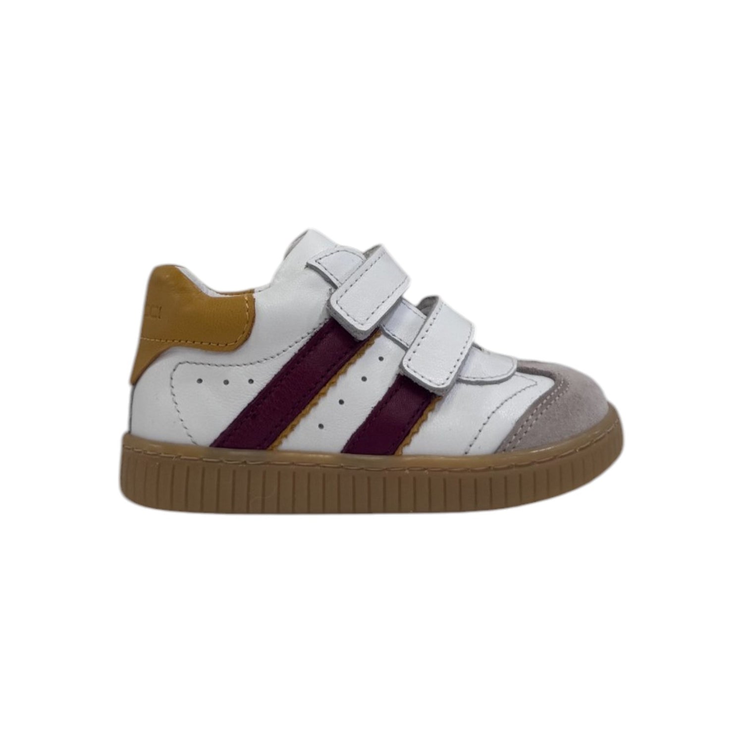 Balducci Sneakers Bianca Beige con Strappo da Bambino