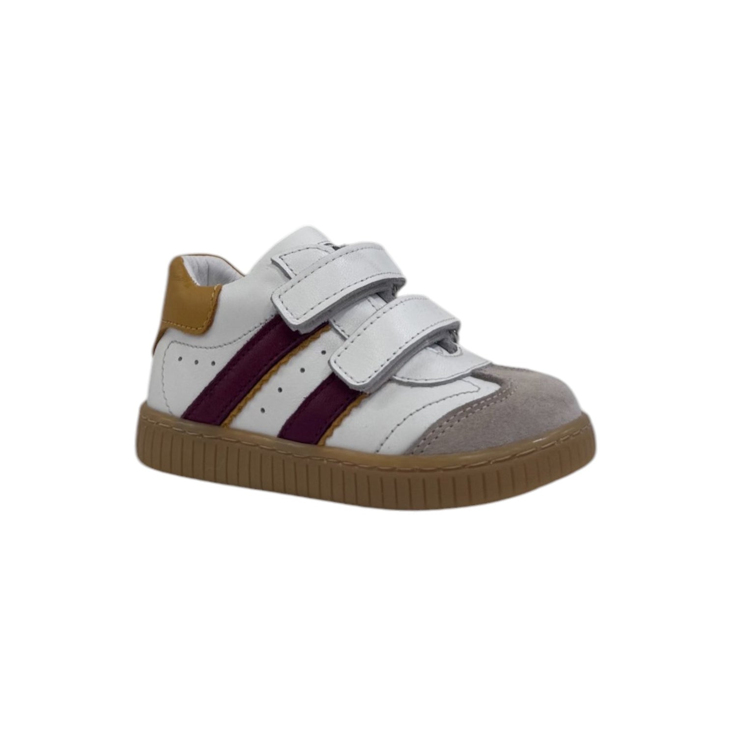 Balducci Sneakers Bianca Beige con Strappo da Bambino
