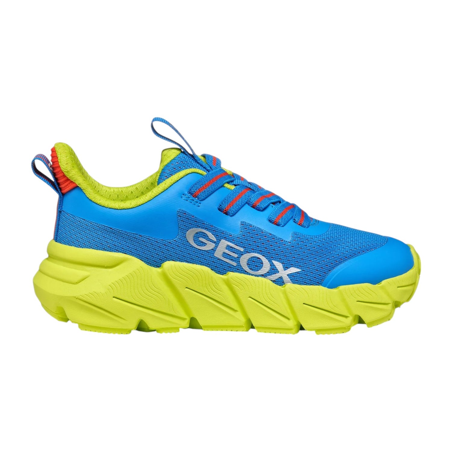 Geox Slip On Flexyper Azzurro Lime da Bambino