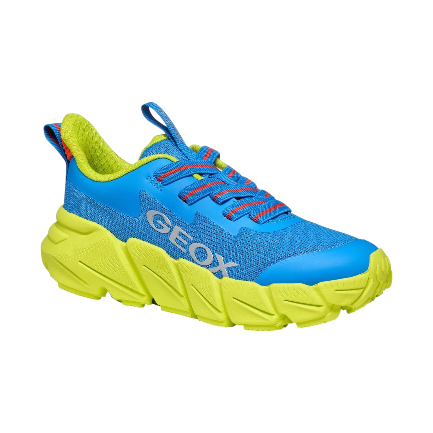 Geox Slip On Flexyper Azzurro Lime da Bambino