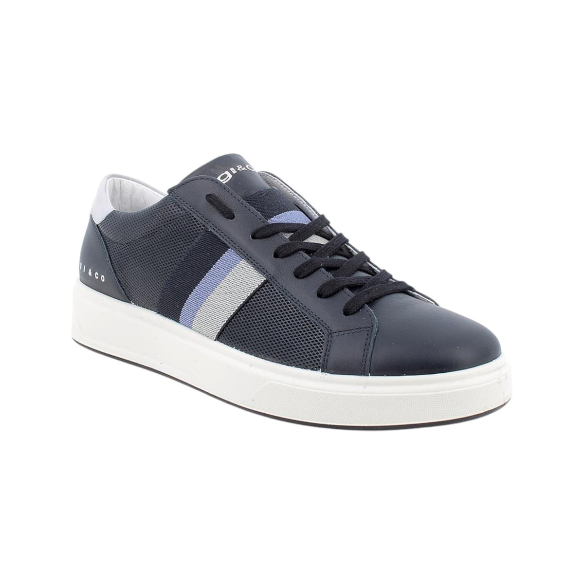 Igi&Co Sneakers Blu in Pelle da Uomo