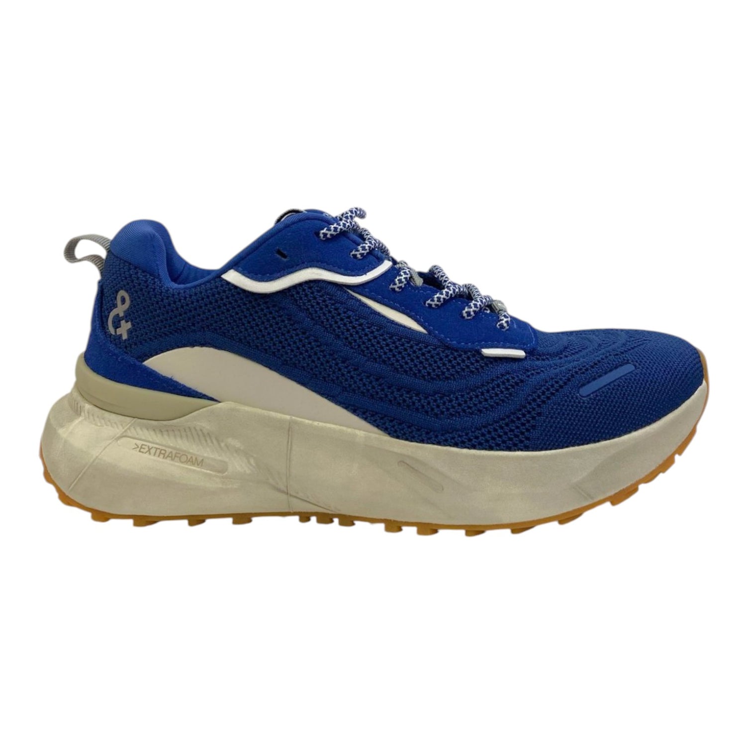 & Extra Sneakers Bluette in Tessuto da Uomo