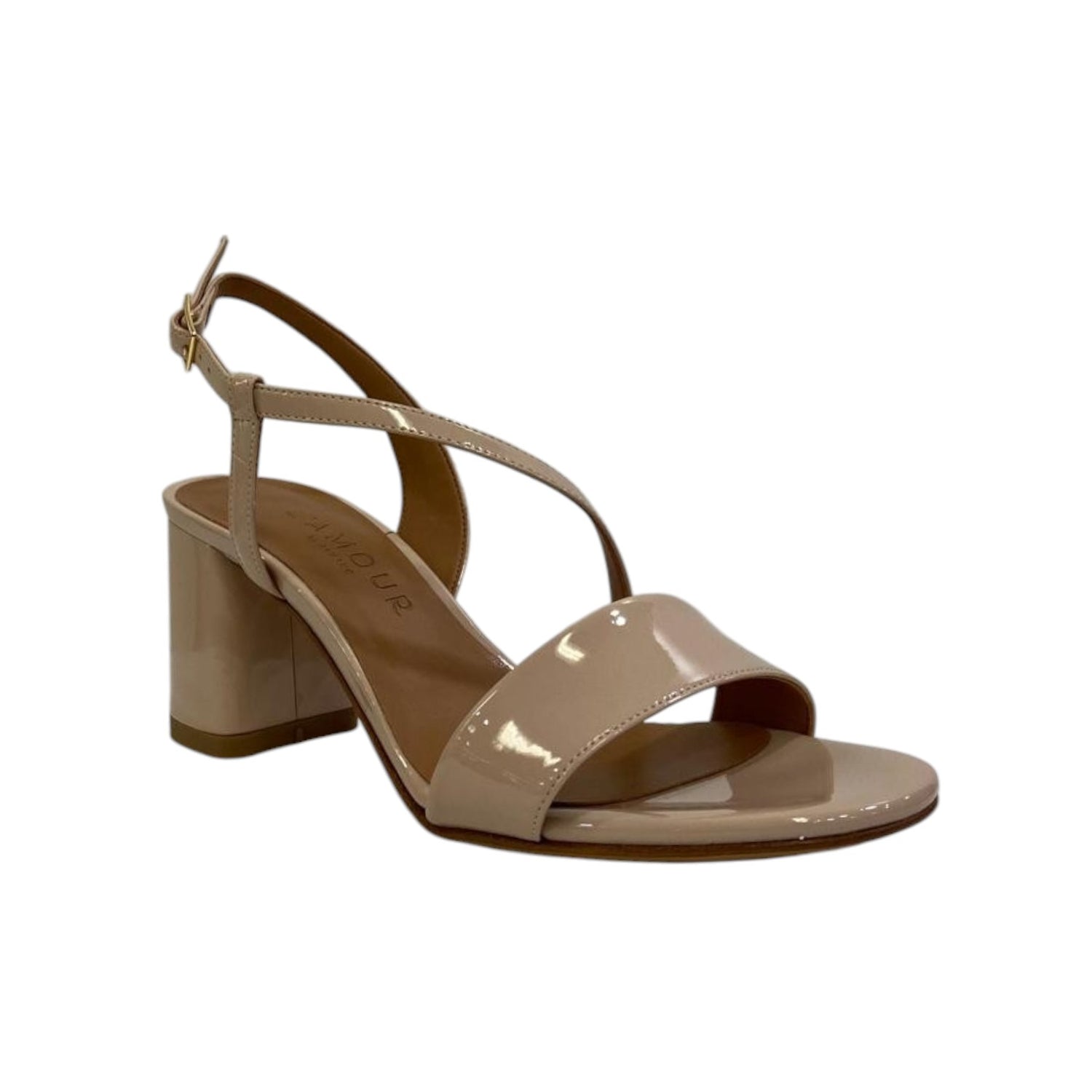 L'amour by Albano Sandalo Nude in Vernice t.7 da Donna
