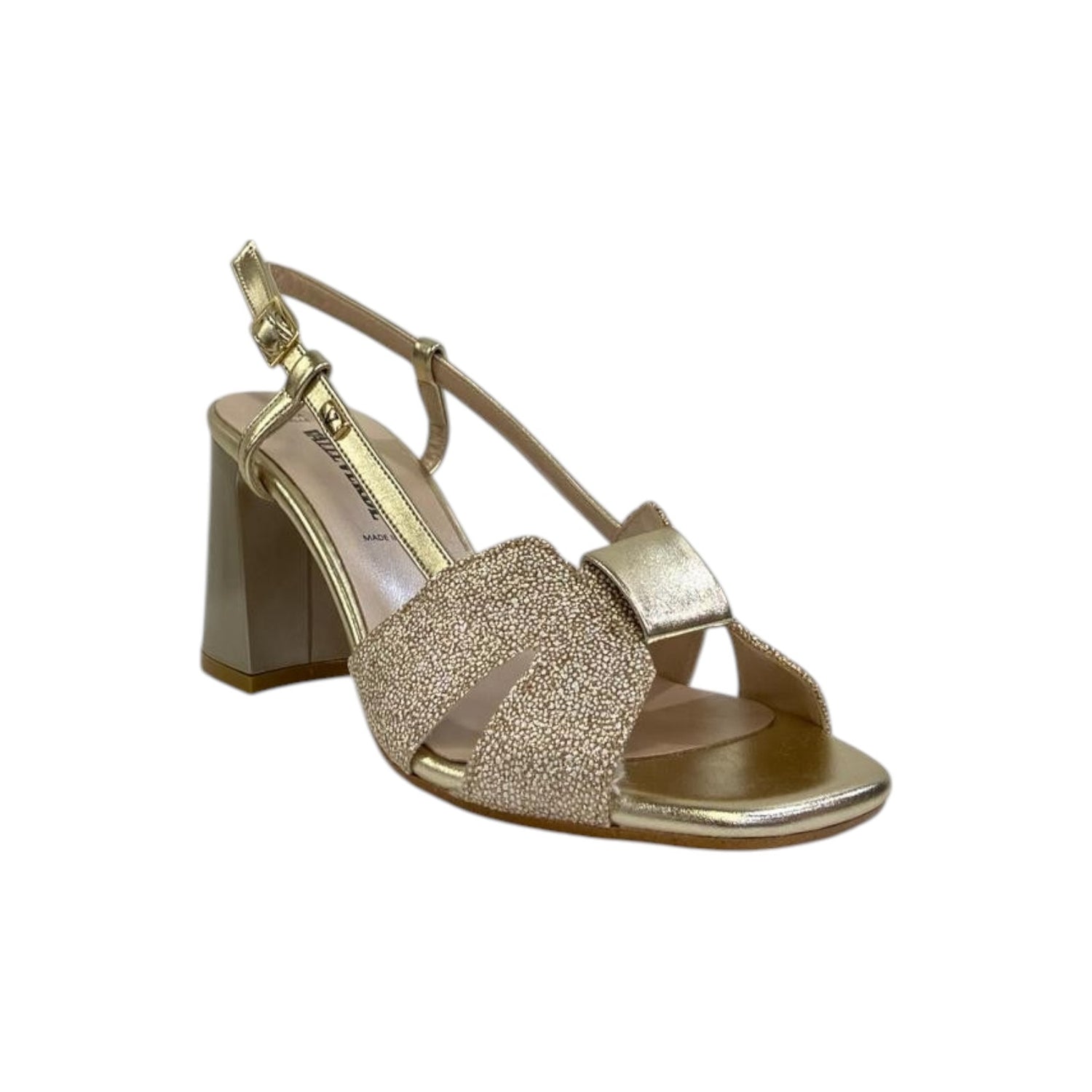Valleverde Sandalo Oro Laminato t.8 da Donna