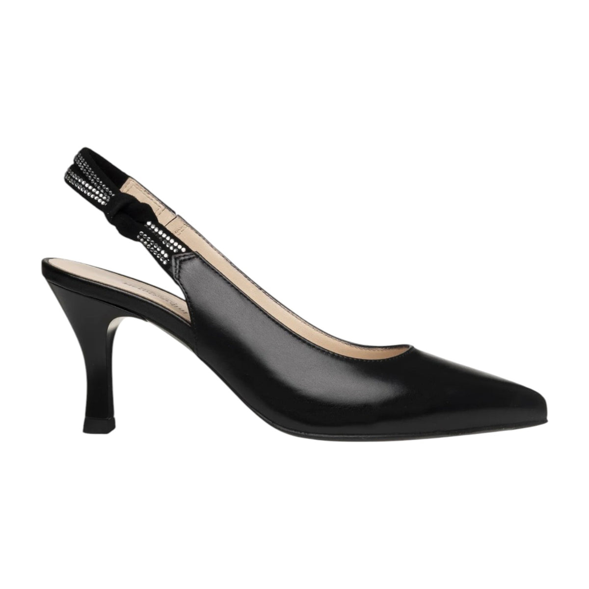 Nero Giardini Chanelle Nera con Cinturino Elasticizzato t.8 da Donna