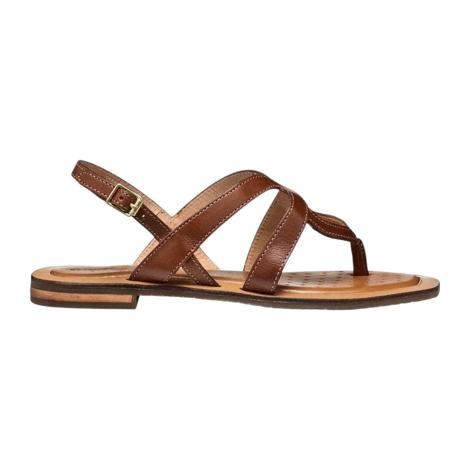 Geox Infradito Basso Cammello da Donna