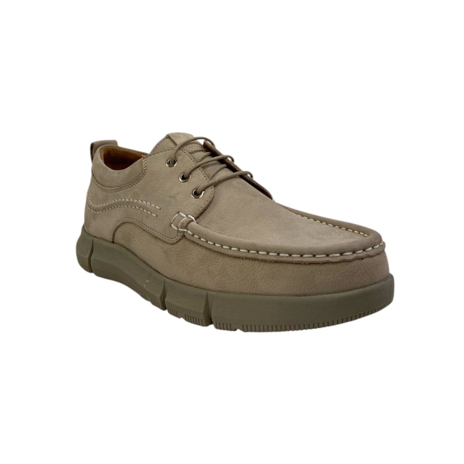 Dr.Jell's Allacciato Beige in Pelle da Uomo