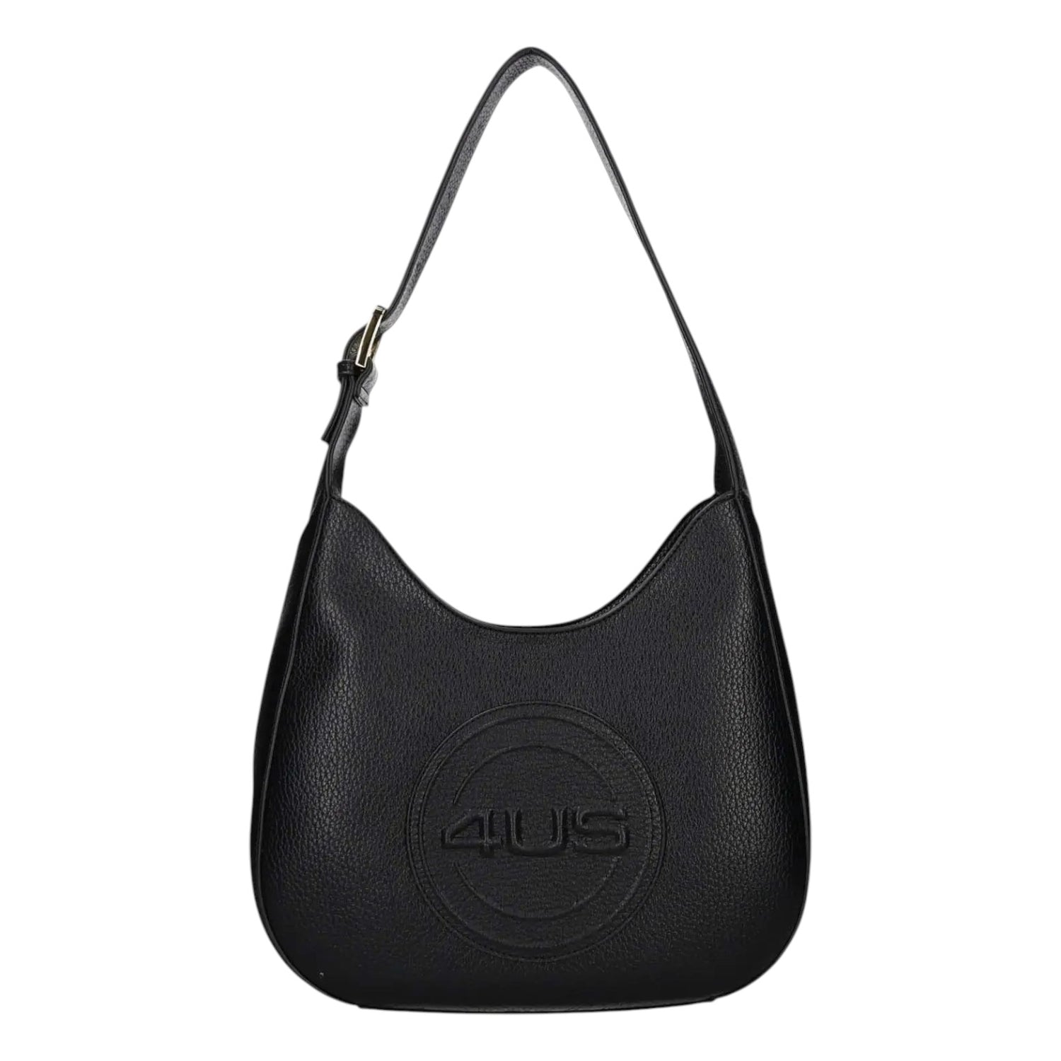 4US Borsa a Spalla Nera da Donna
