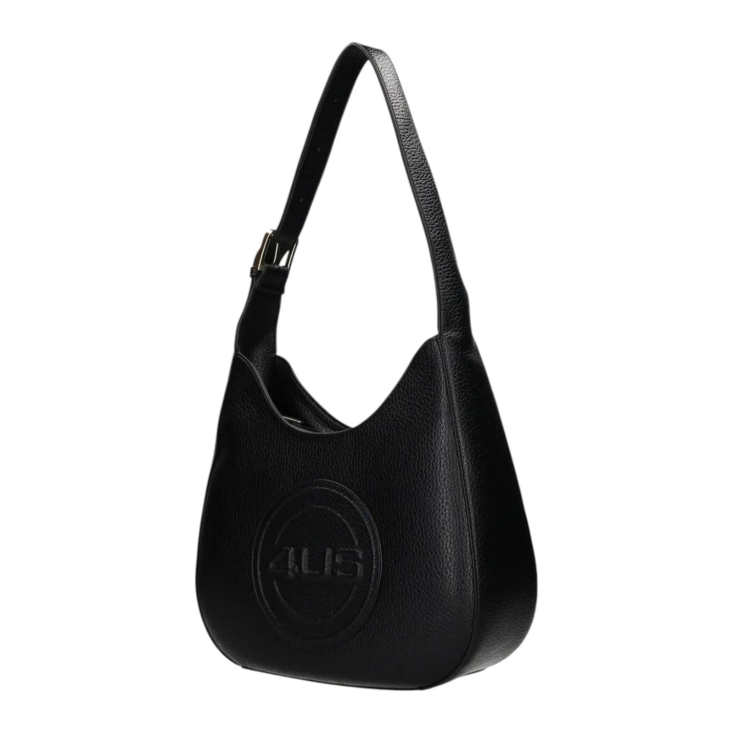 4US Borsa a Spalla Nera da Donna