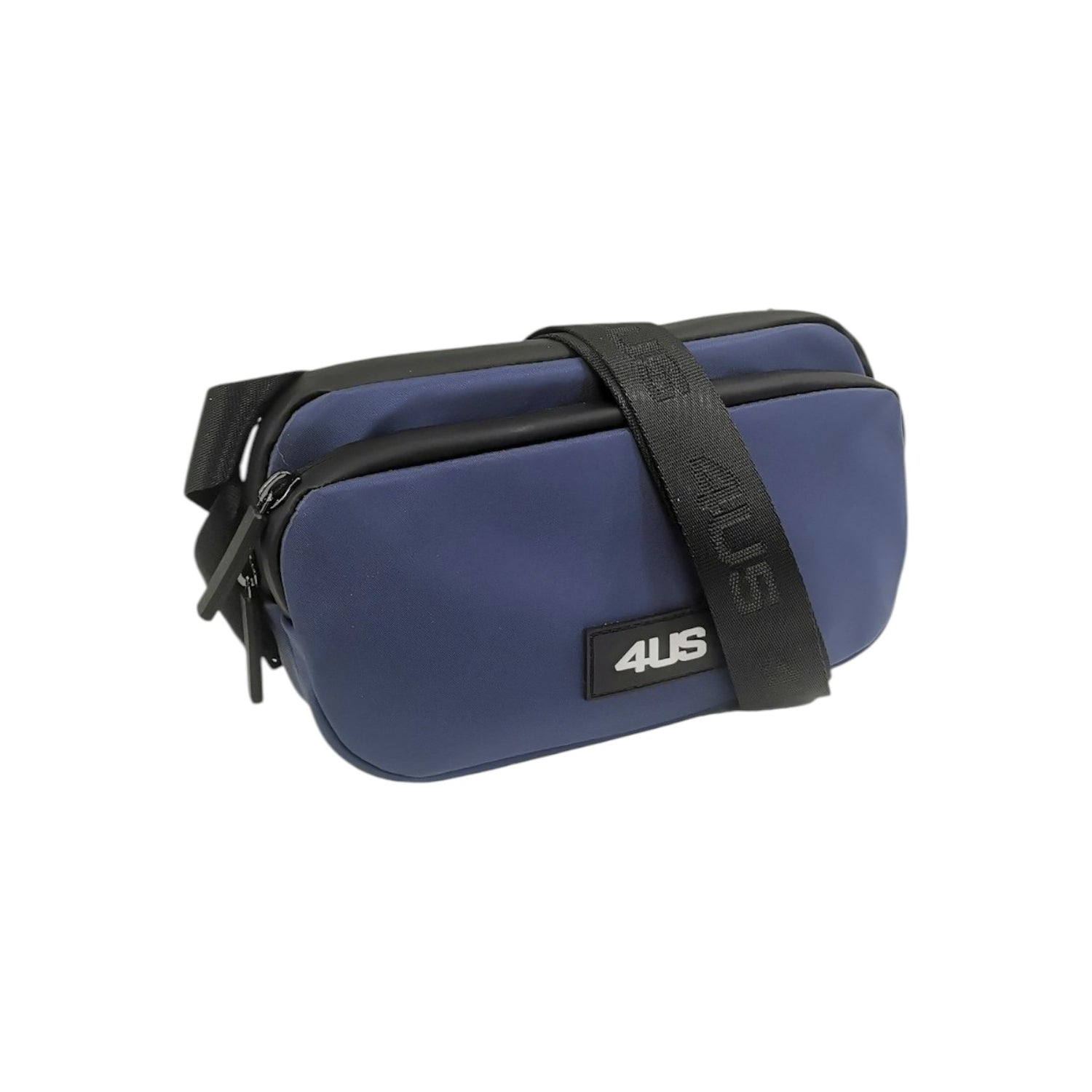 4US Marsupio Blu in Tessuto da Uomo