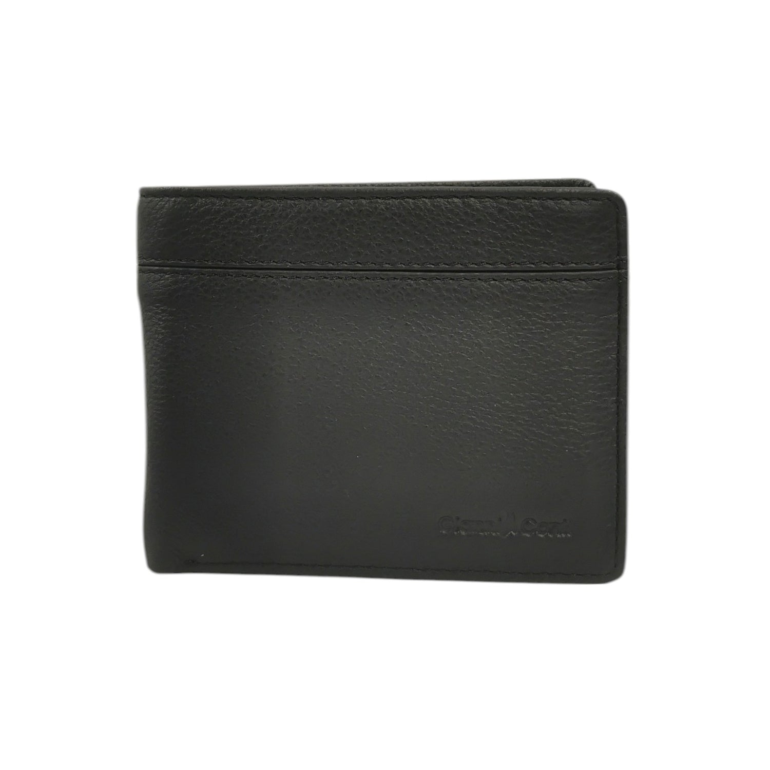 Gianni Conti Portafoglio Blu in Pelle Martellata da Uomo