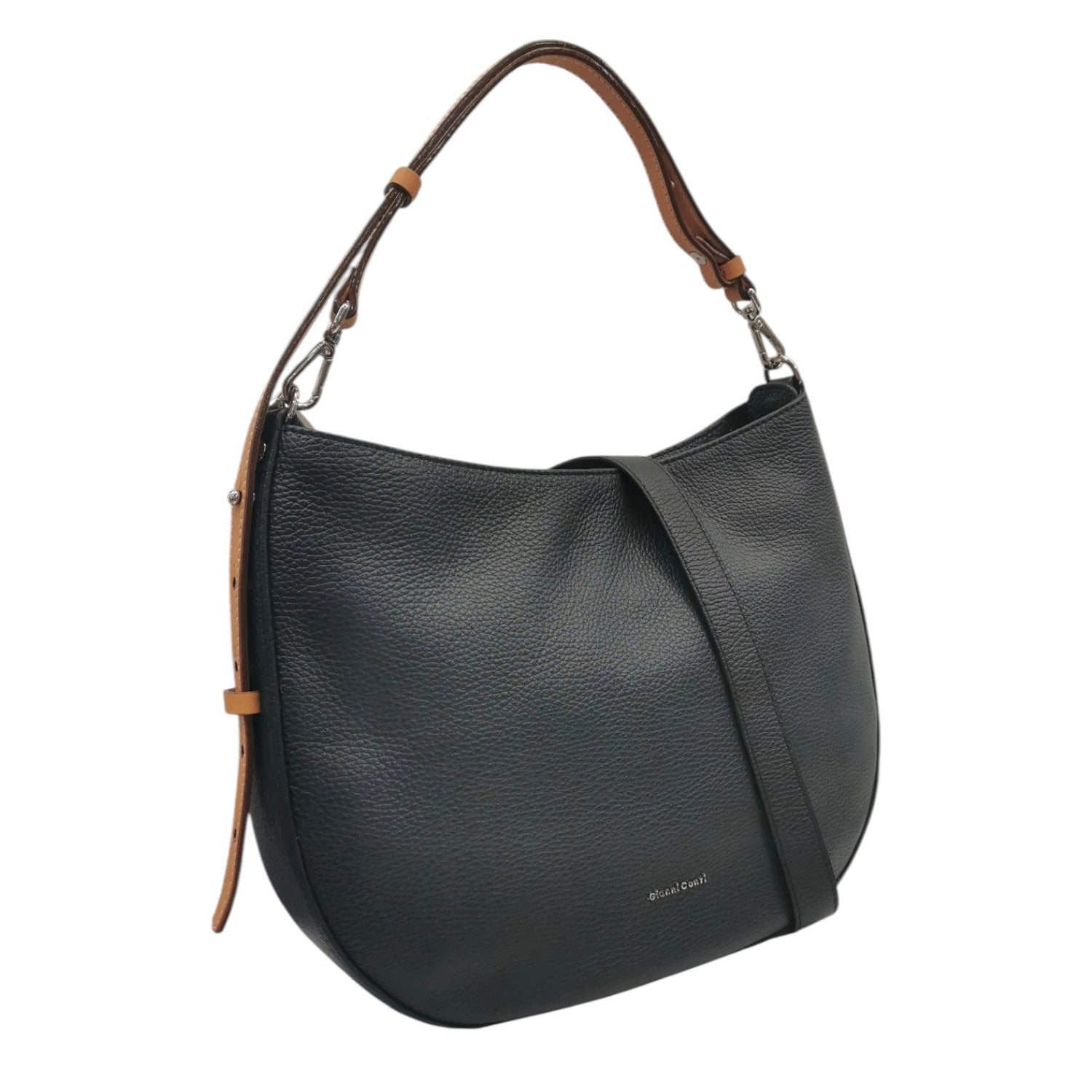 Gianni Conti Borsa a Spalla Linea Valeria Donna in Pelle Blu con Tracolla