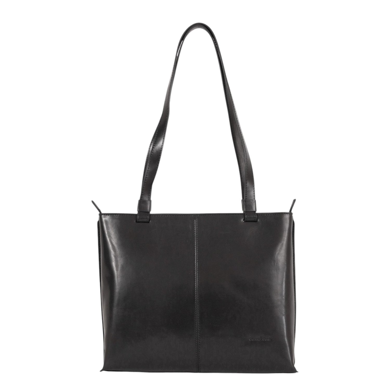 Gianni Conti Borsa a Spalla Linea Bea in Pelle Nera