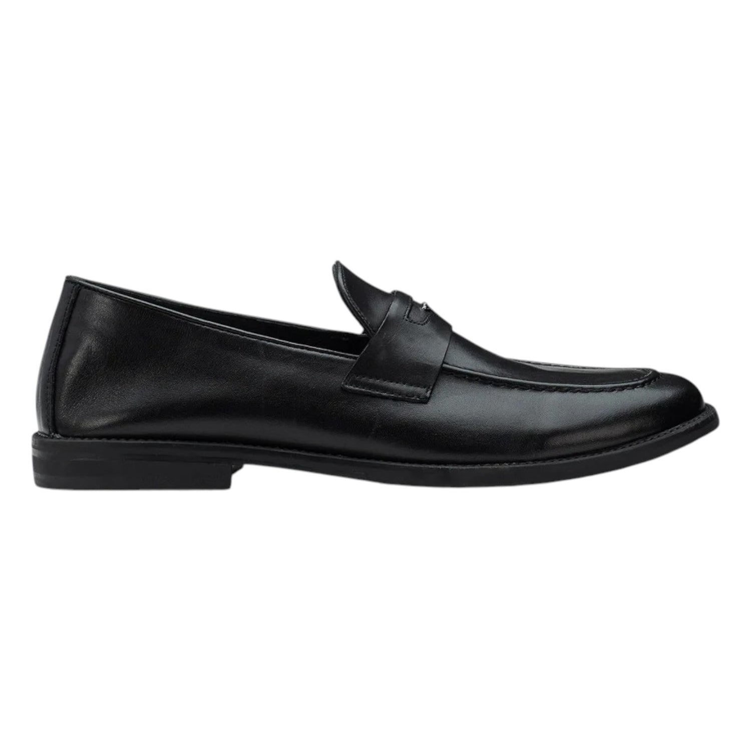 Alberto Guardiani Mocassino Uomo in Pelle Nera