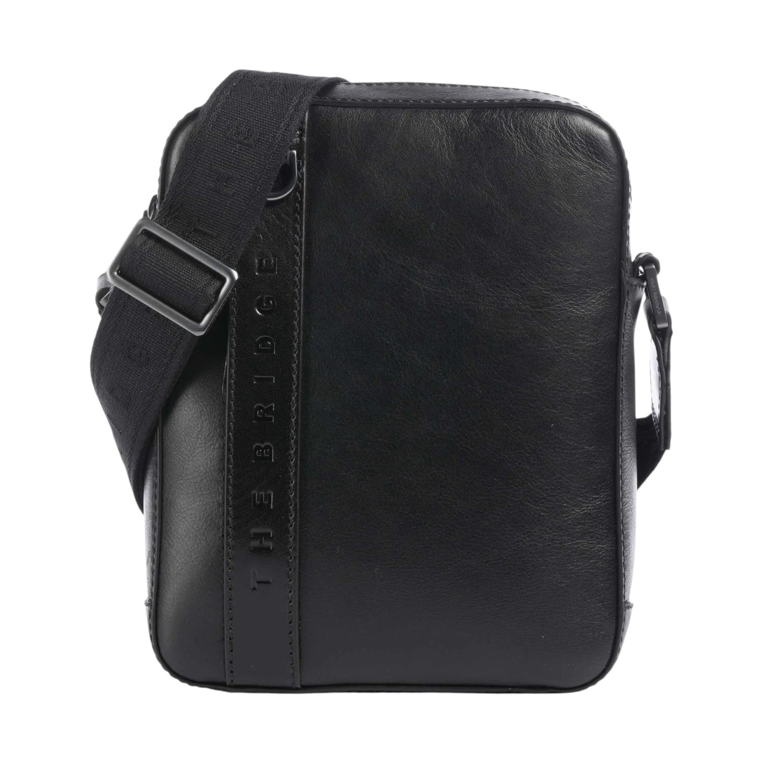 The Bridge Borsello Nero Grande Linea Giacomo da Uomo