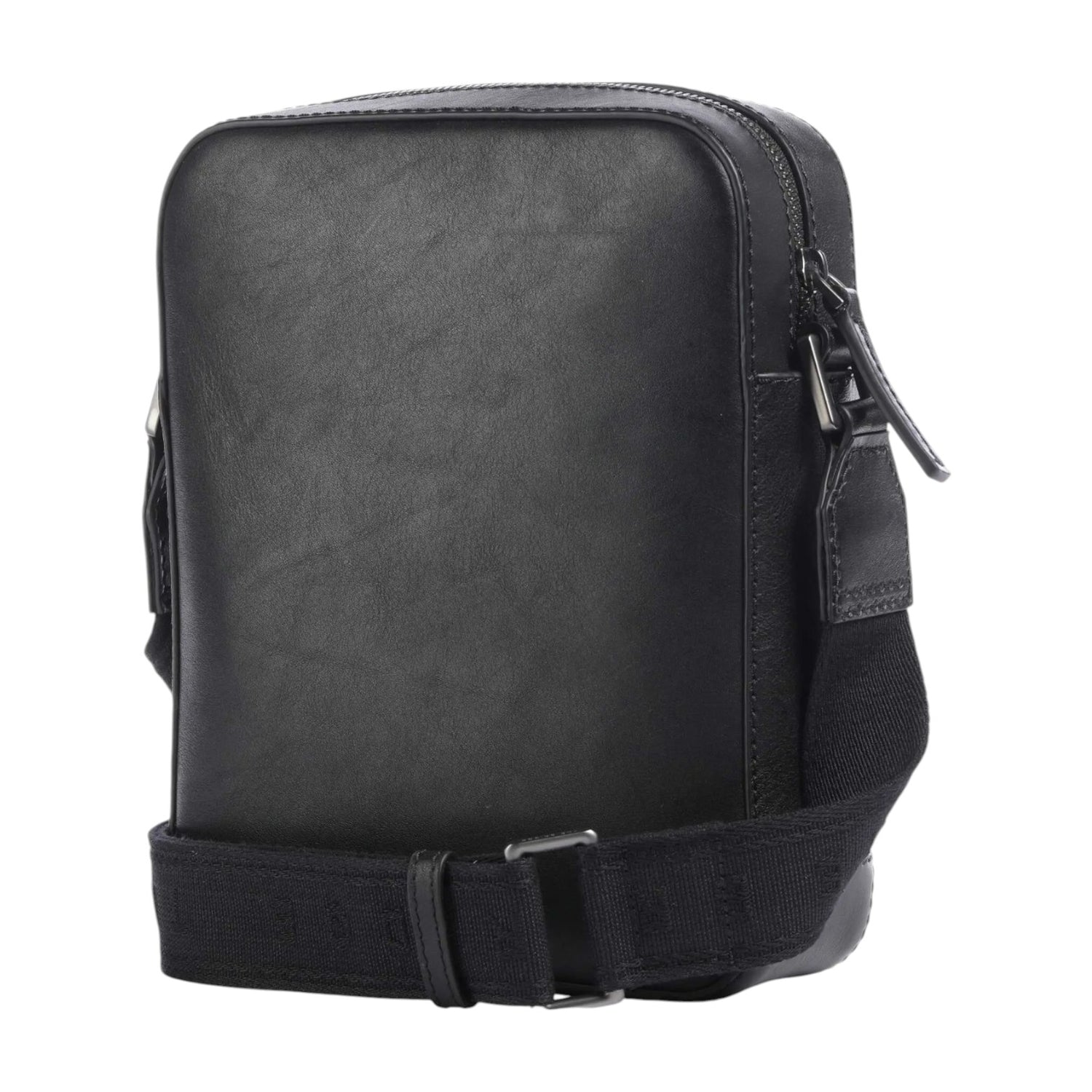 The Bridge Borsello Nero Grande Linea Giacomo da Uomo