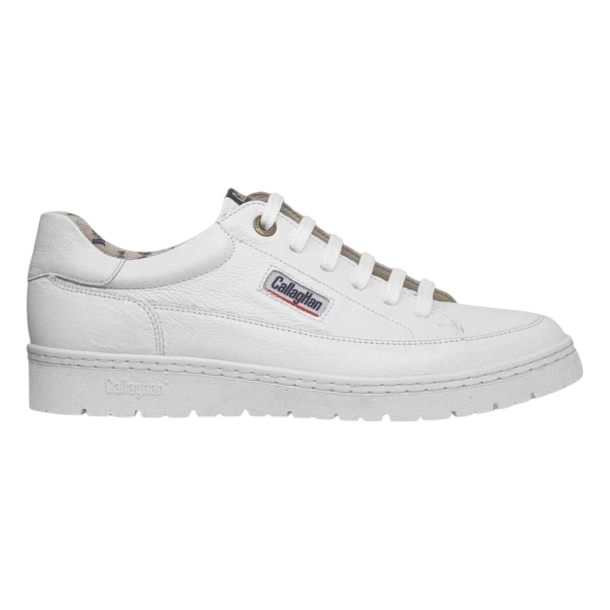 Callaghan Sneakers Bianca in Pelle da Uomo